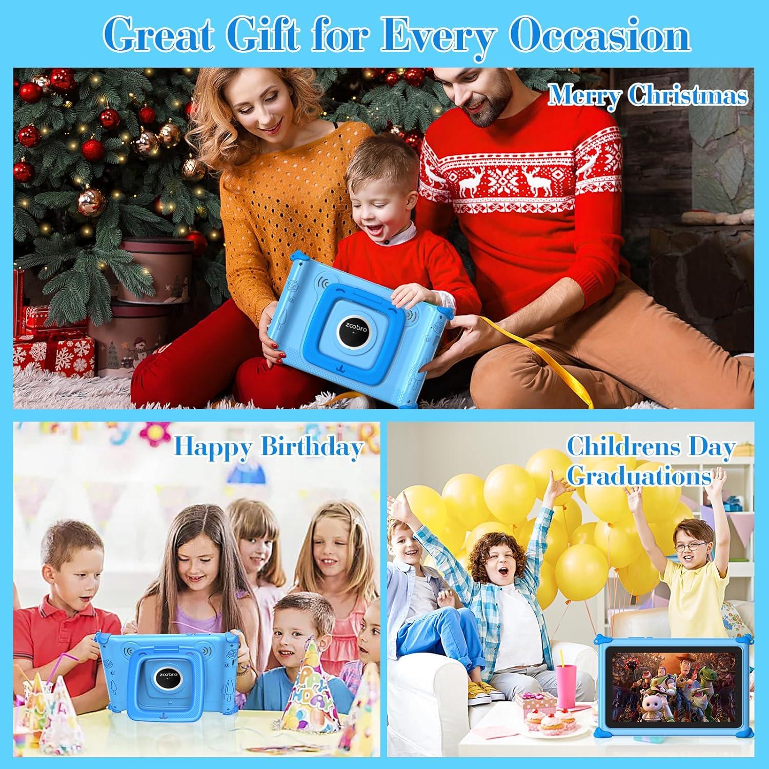 Tableta para Niños Zcobro 7" Android 32GB con Control Parental