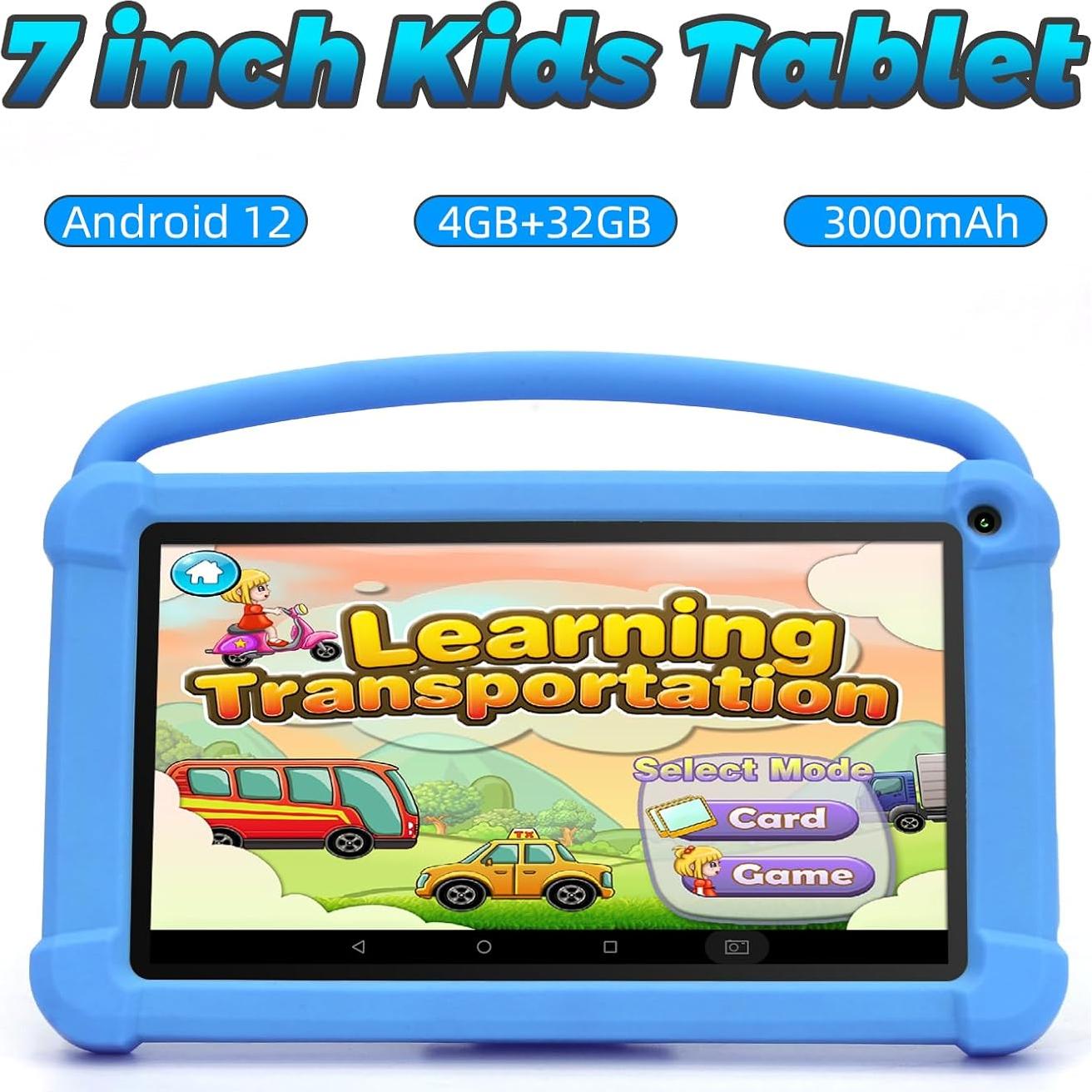 Tableta Android para Niños ZZB Q1K 7" 4GB RAM 32GB ROM