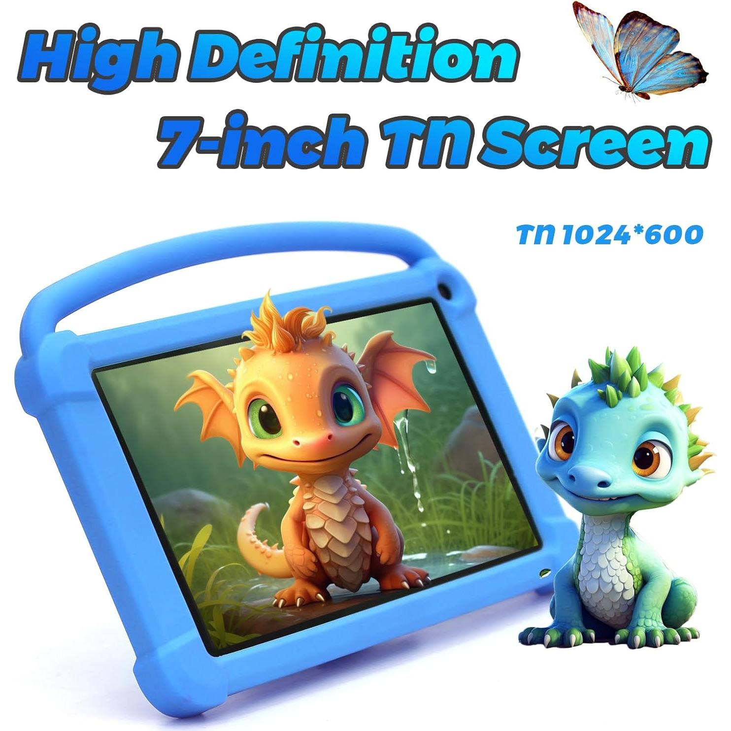 Tableta Android para Niños ZZB Q1K 7" 4GB RAM 32GB ROM