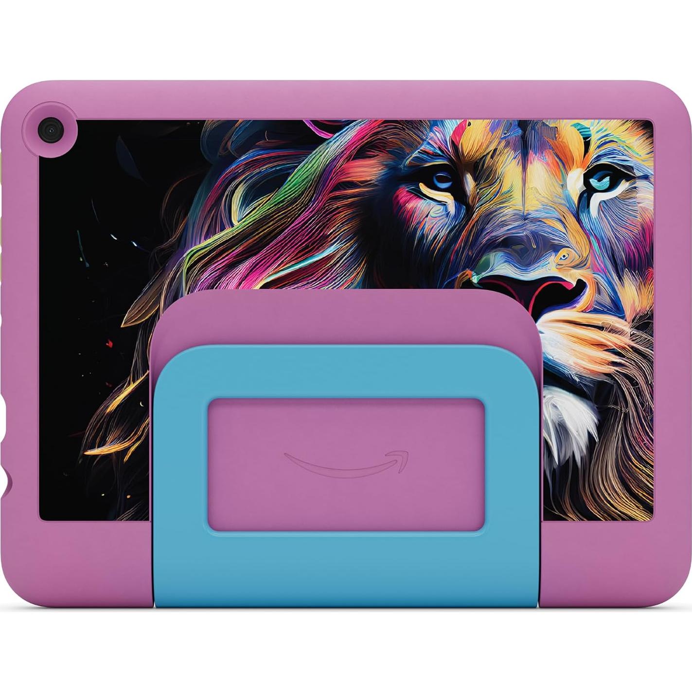 Kids Entertainment Device Bundle Including Fire HD 8 Kids Pro Tablet (32GB, Jungle Cat) + Echo Dot Kids (Dragon)