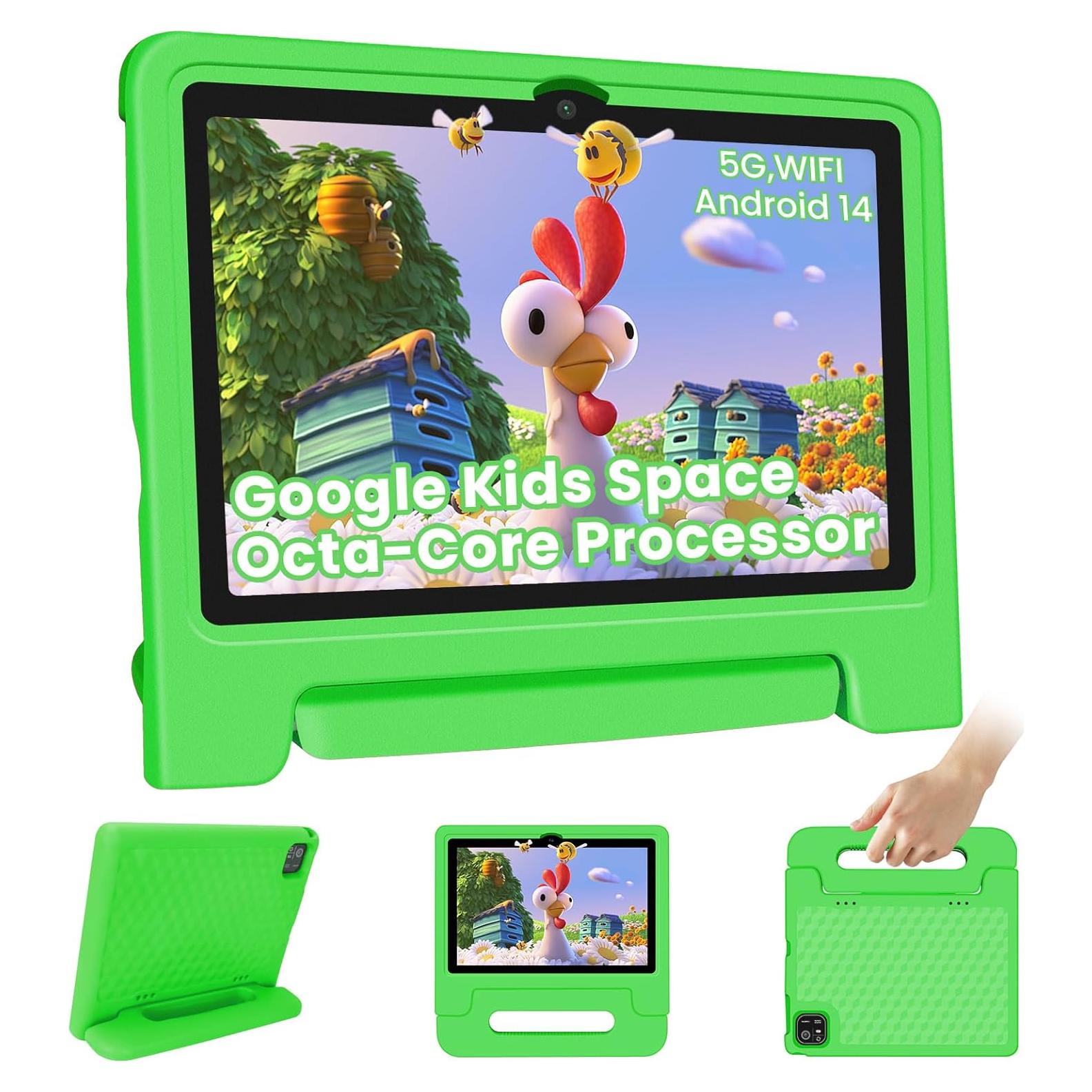 Tableta Infantil Iconiotk JR-J10 10.1" Android 14 64GB Verde