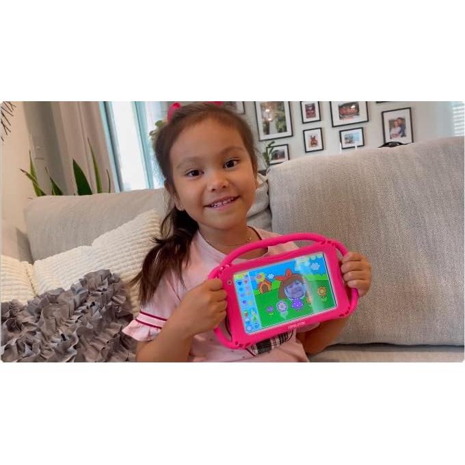 Tableta para Niños TOPELOTEK 7" Android 32GB Rojo con Control Parental