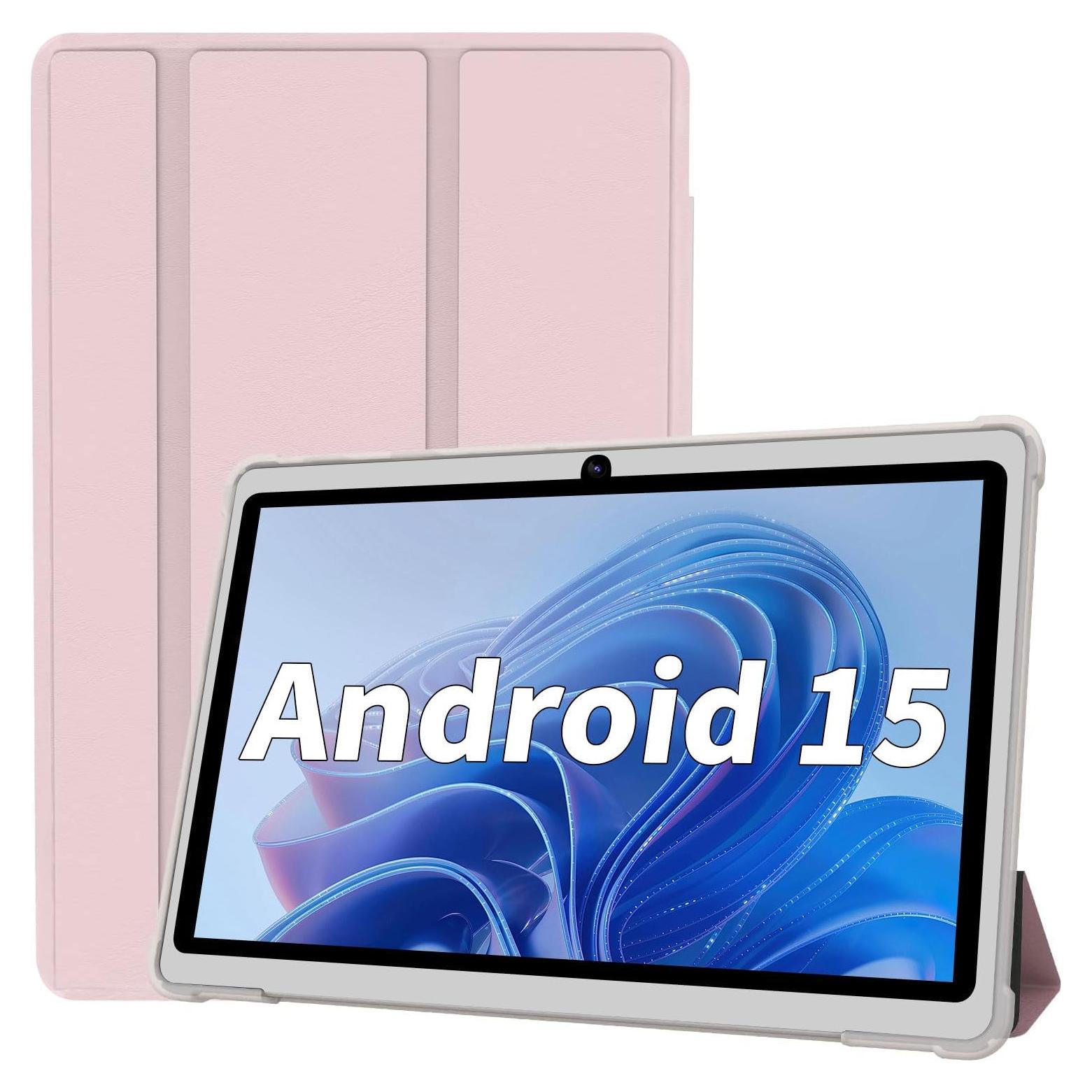 Tablet Android 15 HNVHNV 7" 9GB RAM 32GB ROM 1TB Expansión Rosa