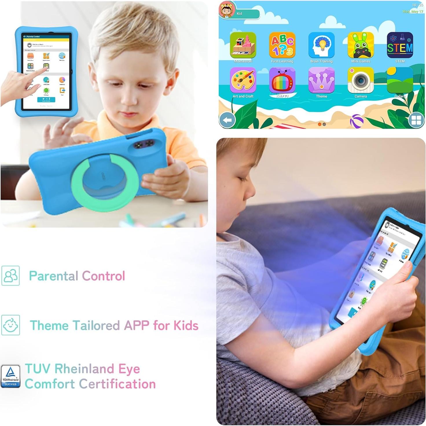 Tableta Infantil UMIDIGI G2 Tab Niños 10.1" Android 13 8GB RAM 64GB