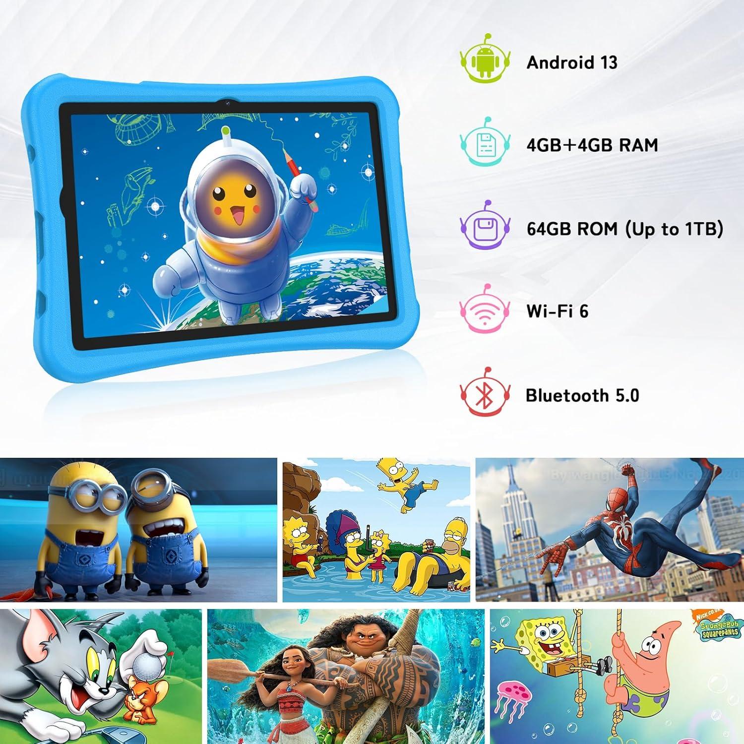 Tableta Infantil UMIDIGI G2 Tab Niños 10.1" Android 13 8GB RAM 64GB