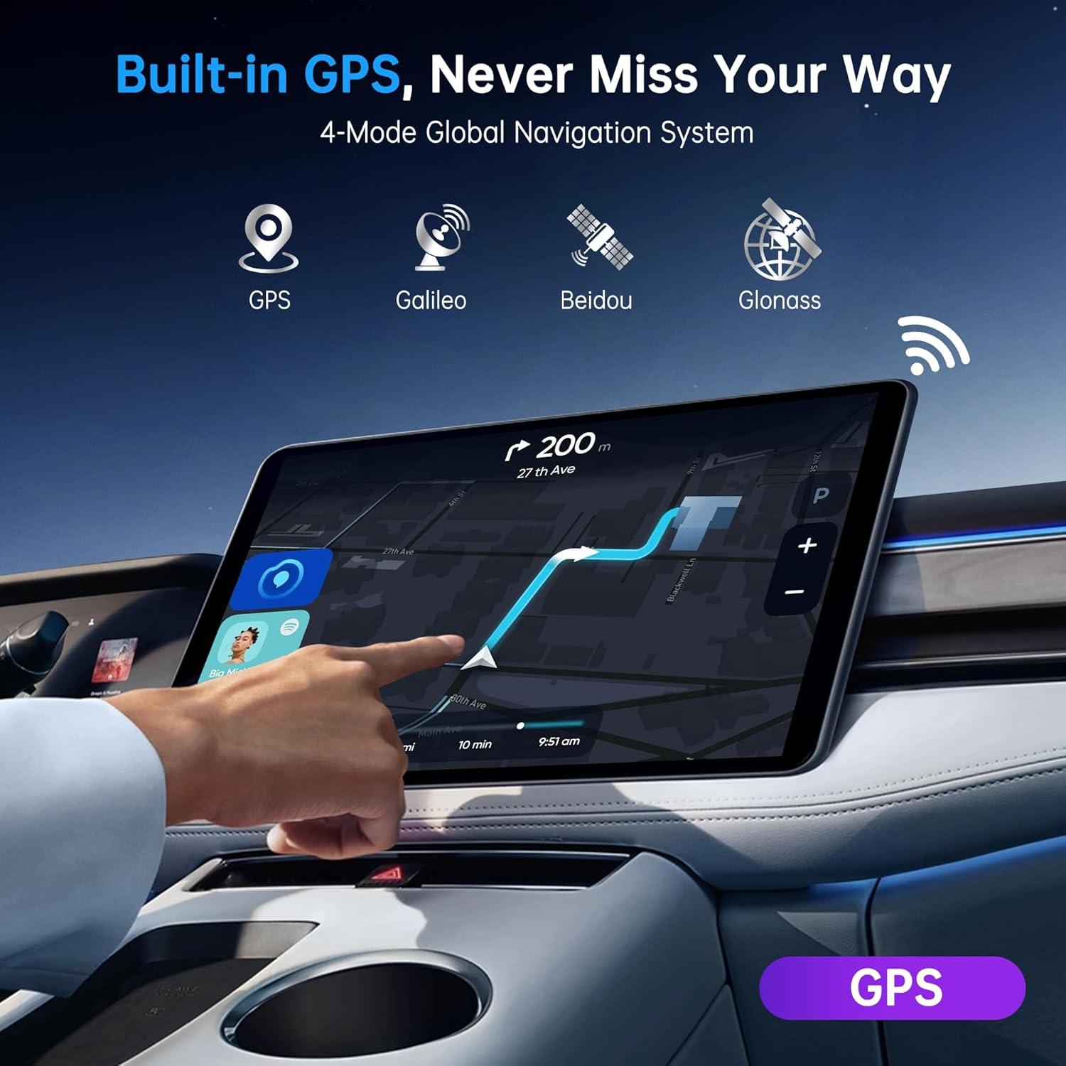 Tableta Android 14 HAOVM G12 10.1" 4G SIM 3GB/32GB Azul