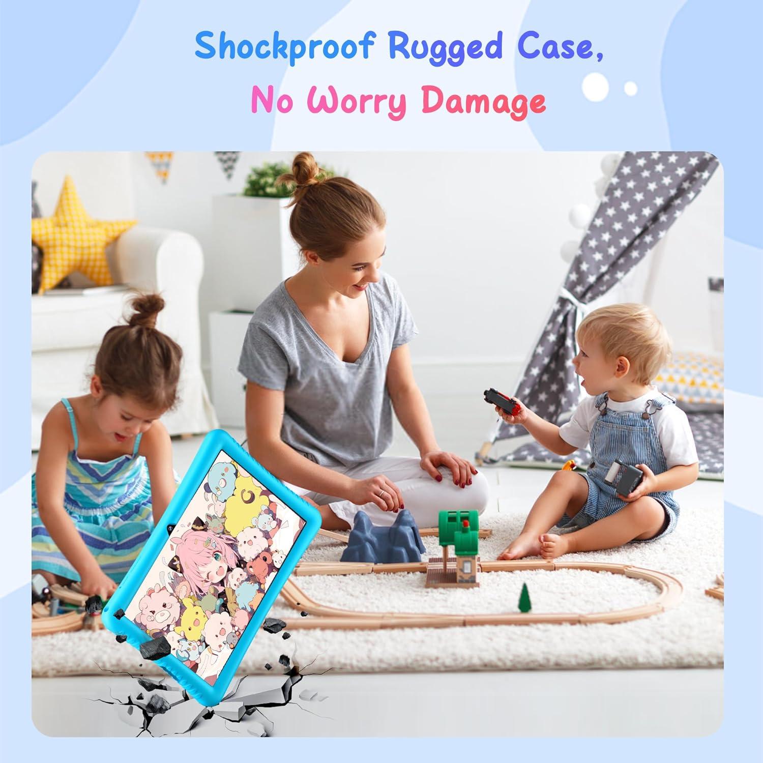 Tableta Android 14 HAOVM G12 10.1" 4G SIM 3GB/32GB Azul