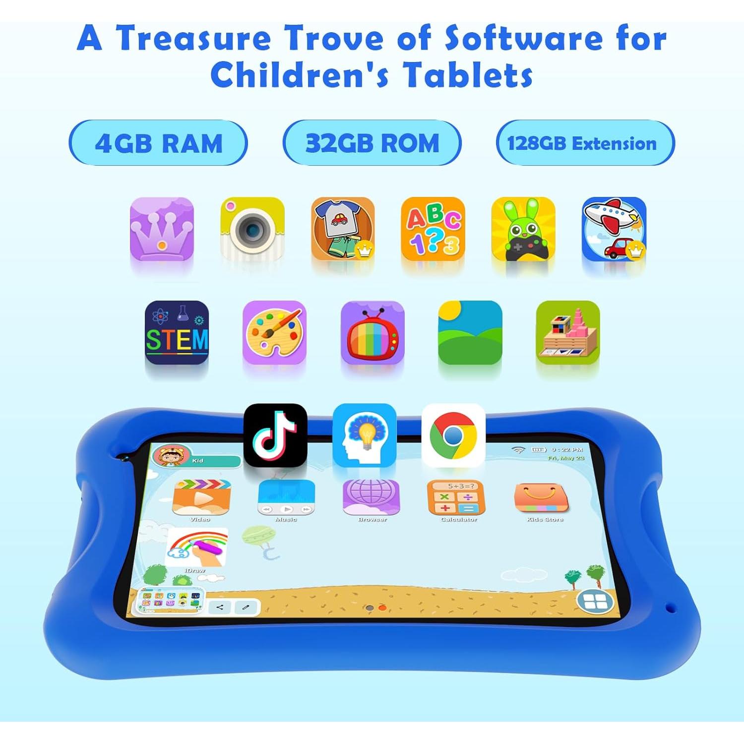 Tablet Android 7" DigiLand MK7025ACB011, 4GB RAM, 32GB