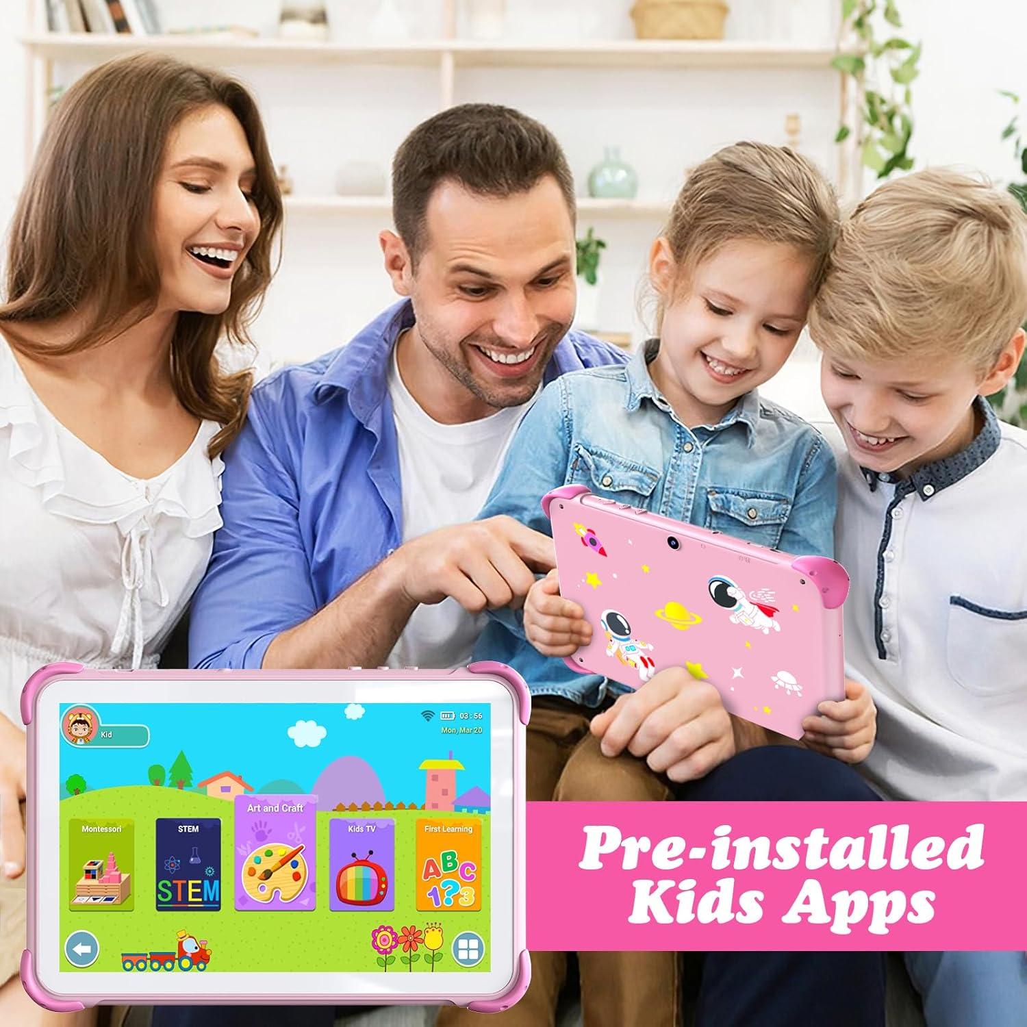 Tableta para Niños 10 Pulgadas Tbltaca Y101 32GB Rosa