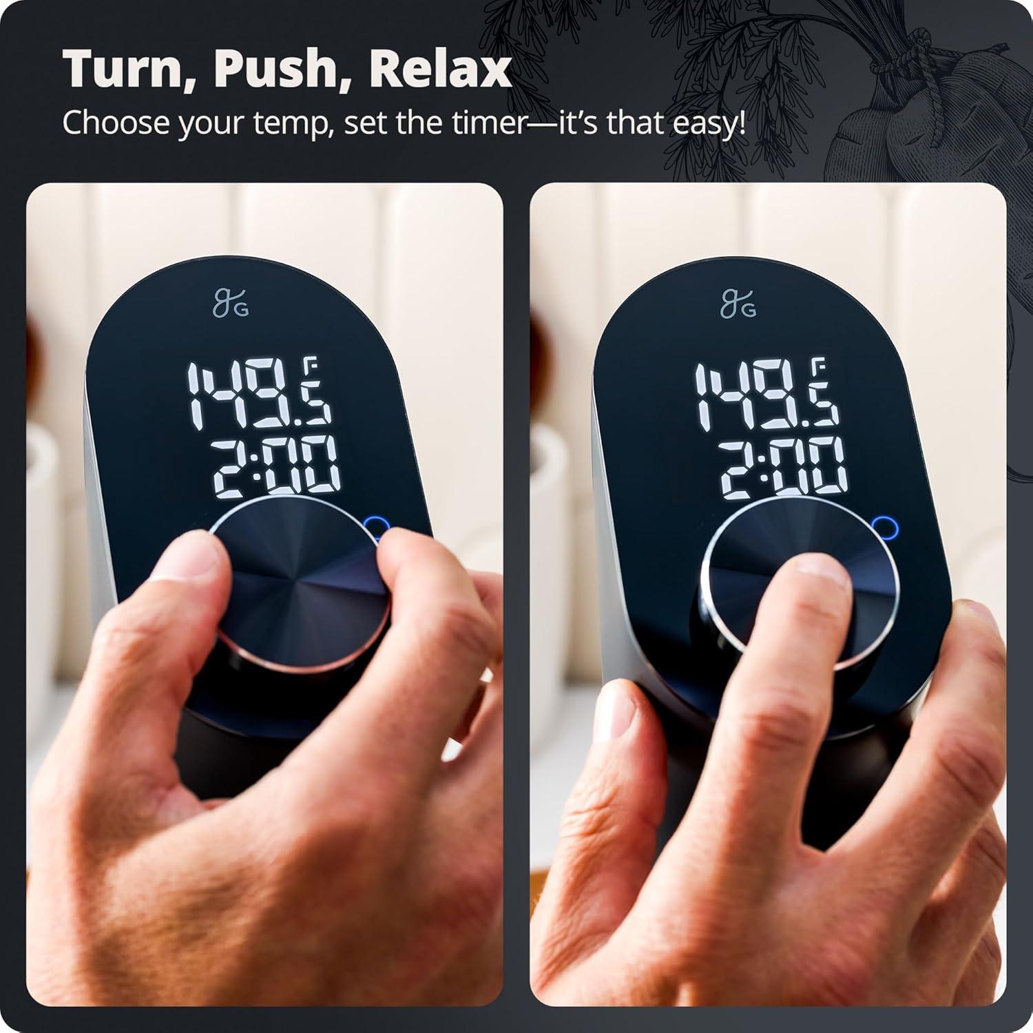 Máquina Sous Vide Greater Goods 1100W - Cocedor de Precisión 11.4L