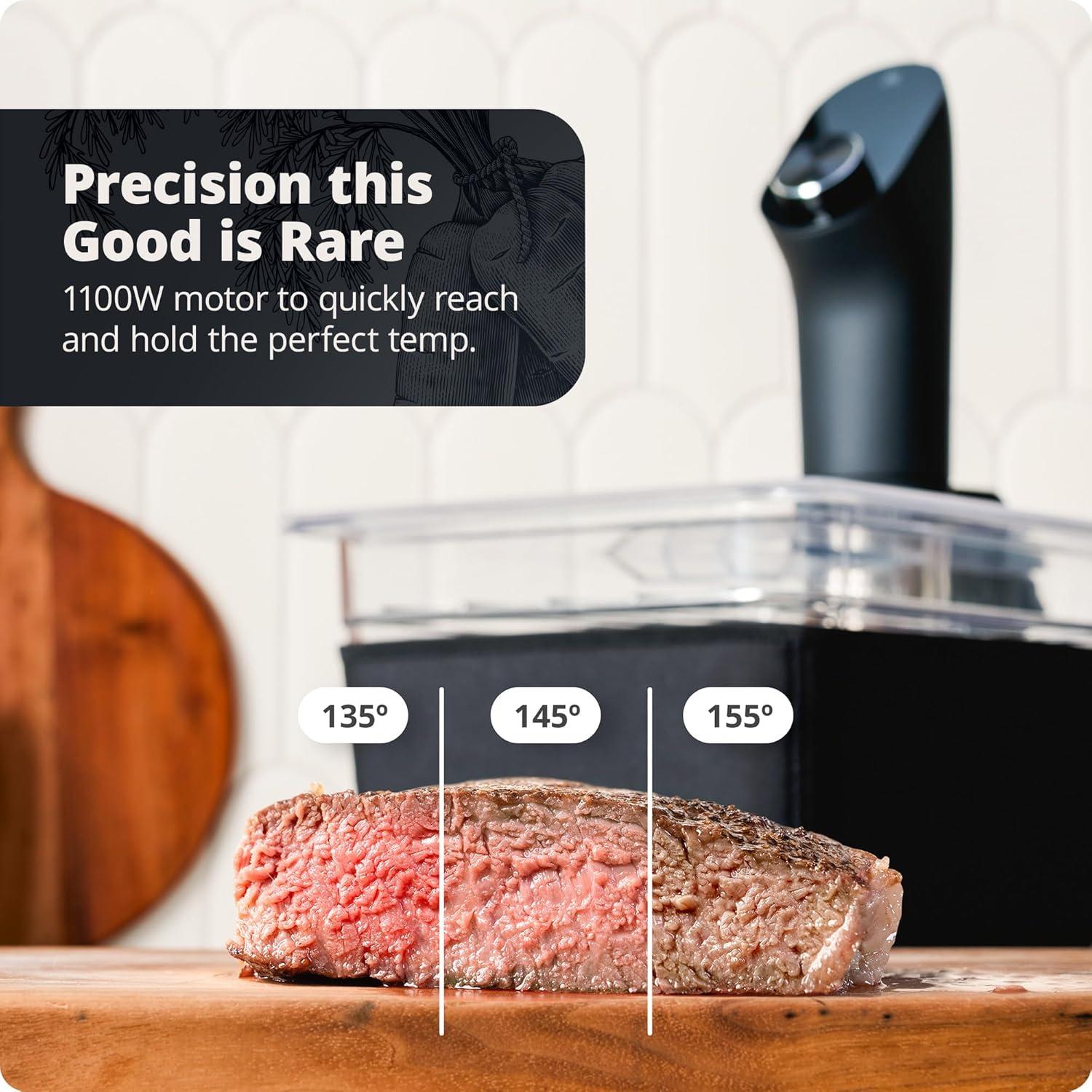 Máquina Sous Vide Greater Goods 1100W - Cocedor de Precisión 11.4L