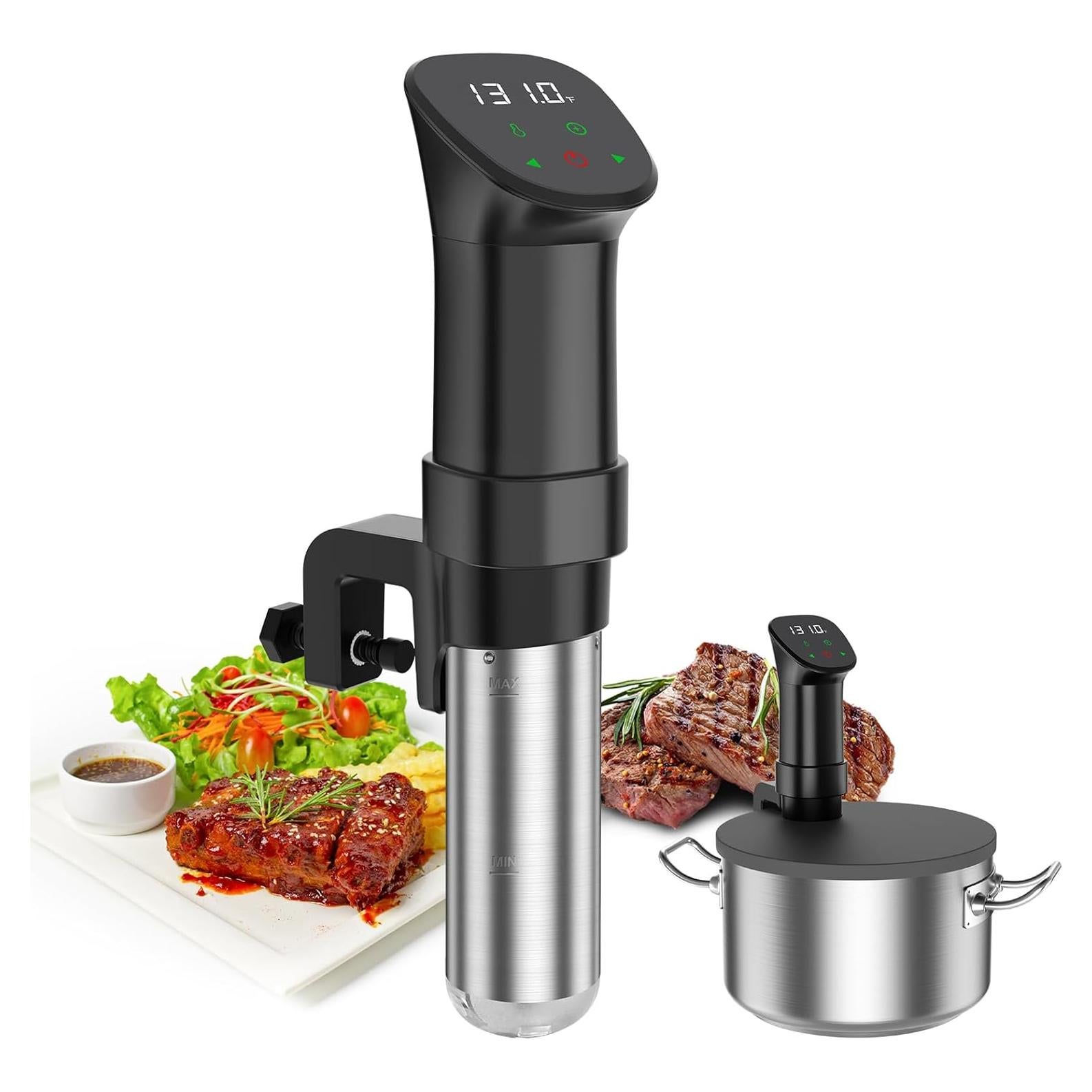 Máquina Sous Vide Rocyis 1000W con Tapa y Recetas