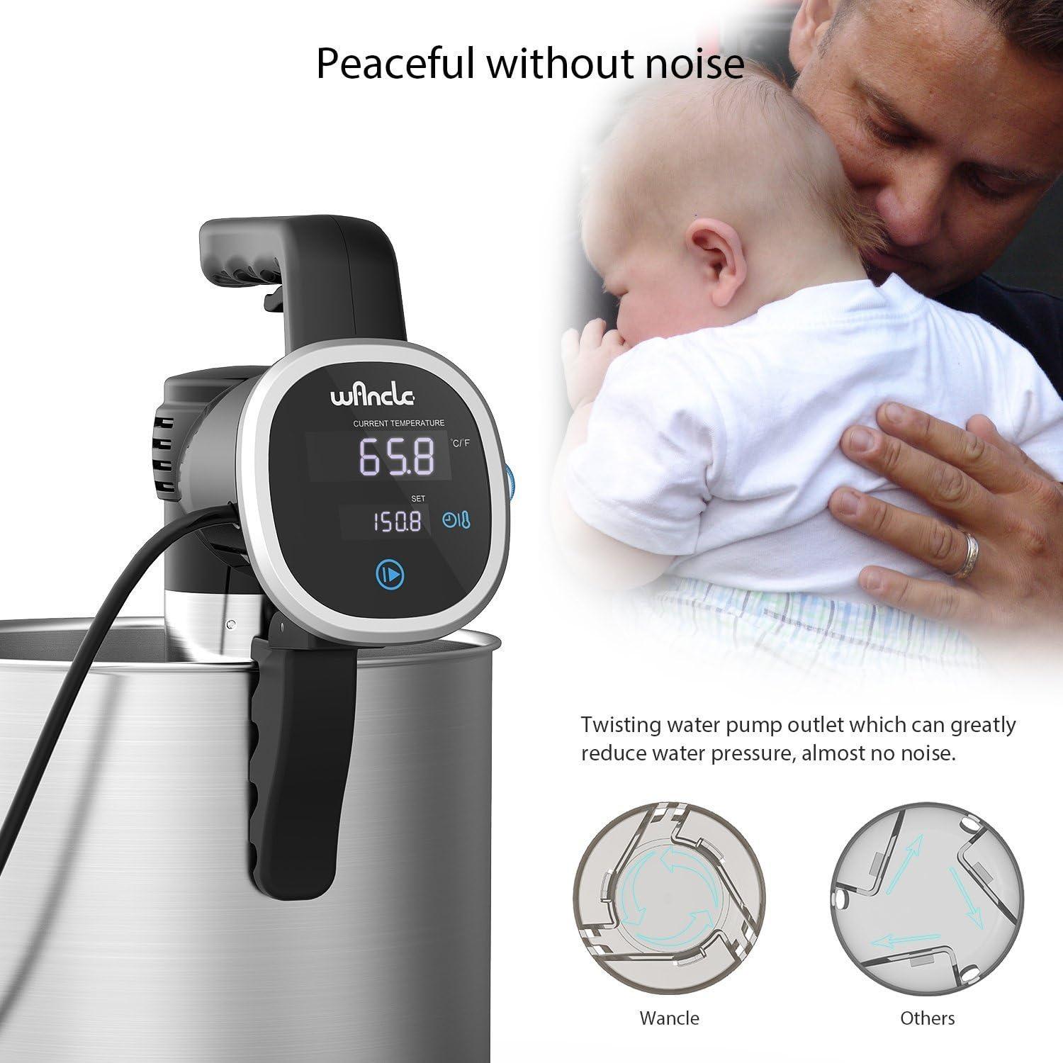 Circulador Sous Vide Wancle 850W Ultra Silencioso 120V