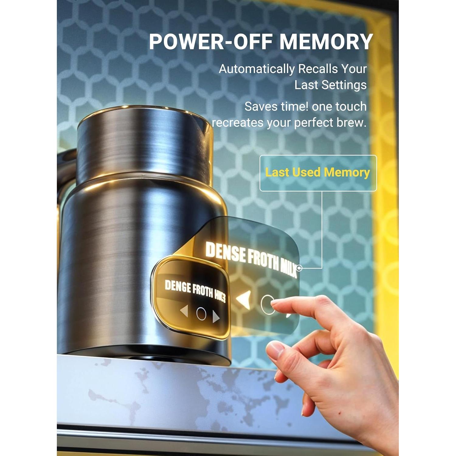 Espumador de Leche Eléctrico Livatro LVMF6401 14 en 1 621ml