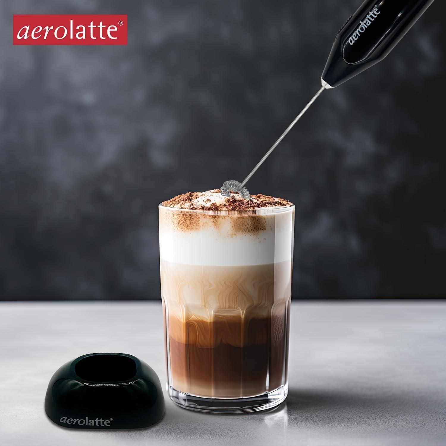 Espumador de Leche Aerolatte Original Sin Vapor con Soporte