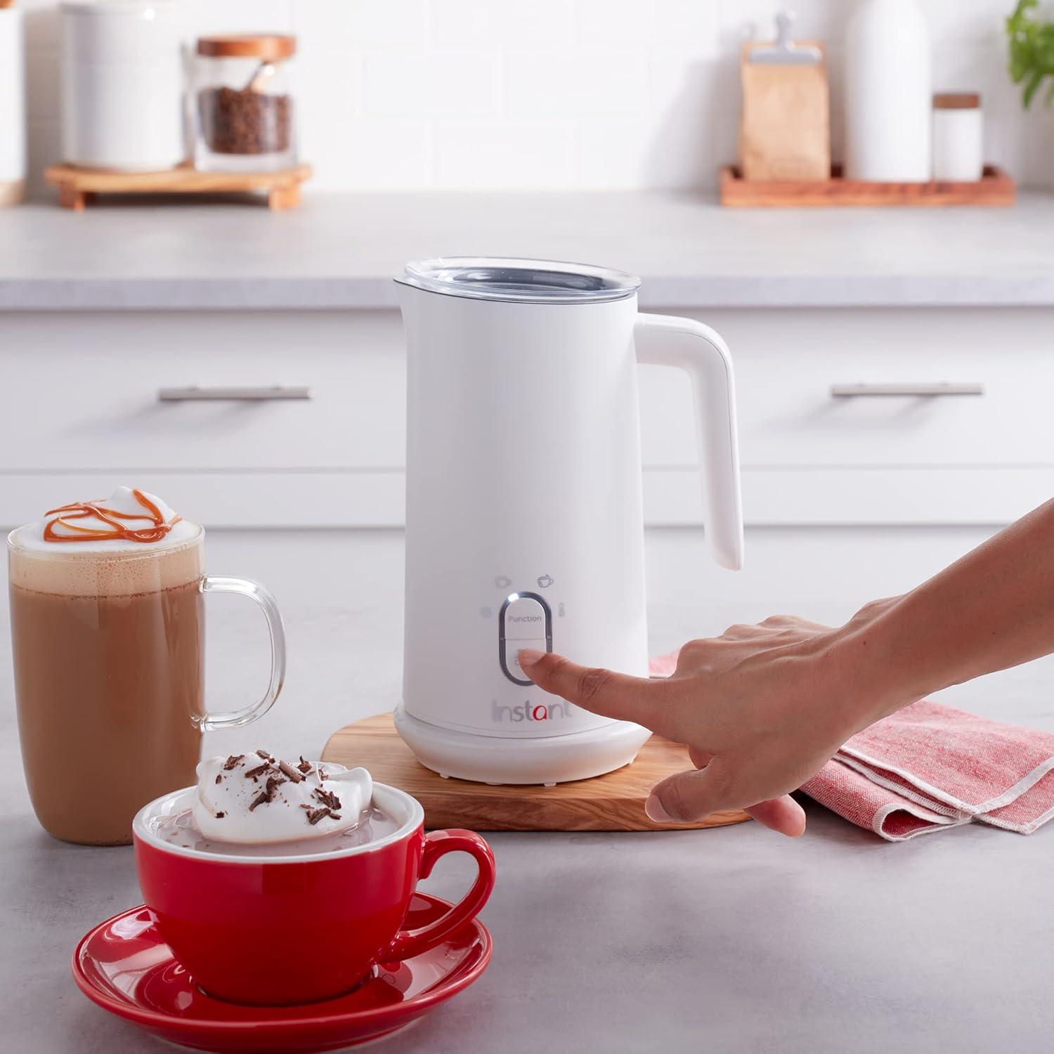 Espumador de Leche Eléctrico Instant Pot 10oz Blanco 500W