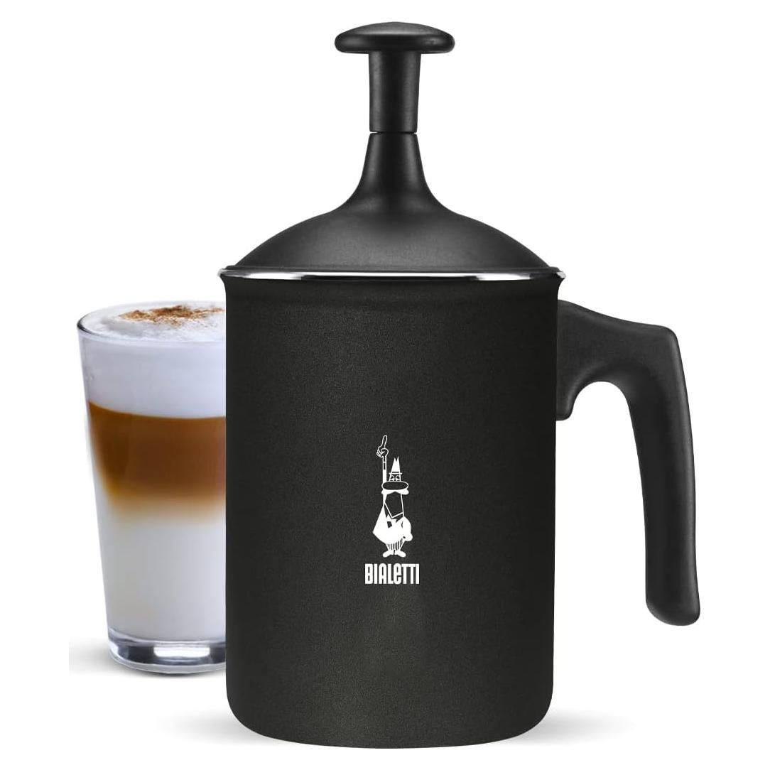 Espumador de Leche Bialetti Tutto Crema 1L Manual Negro