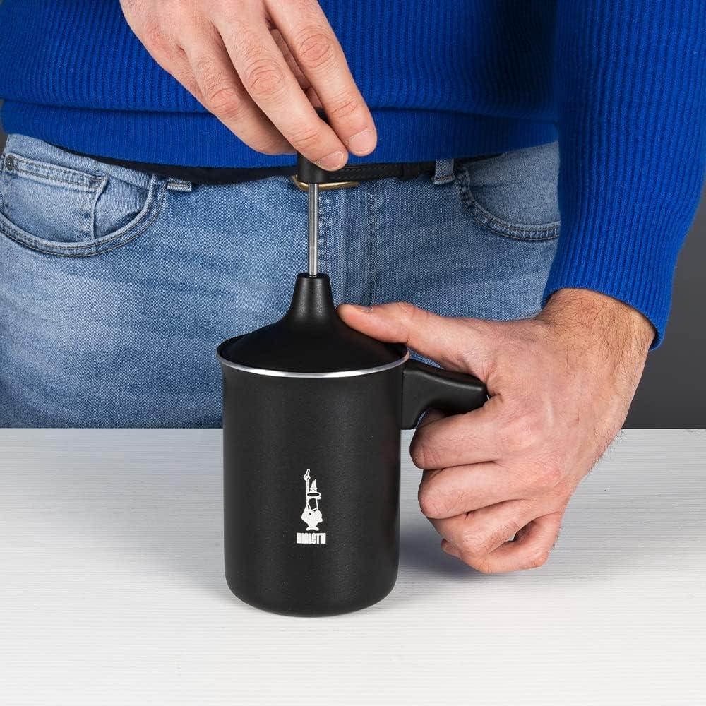 Espumador de Leche Bialetti Tutto Crema 1L Manual Negro