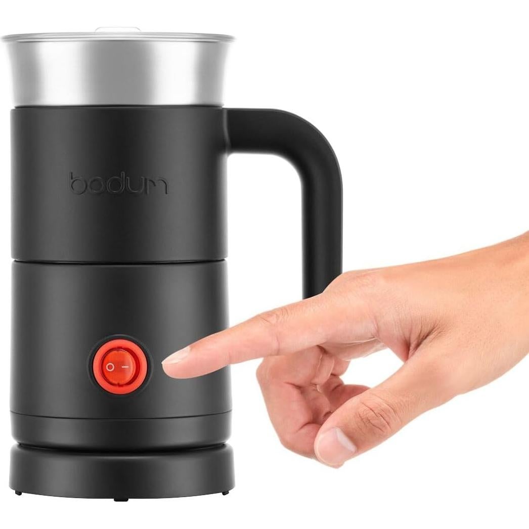 Espumador de Leche Eléctrico Bodum Barista 295 ml Negro