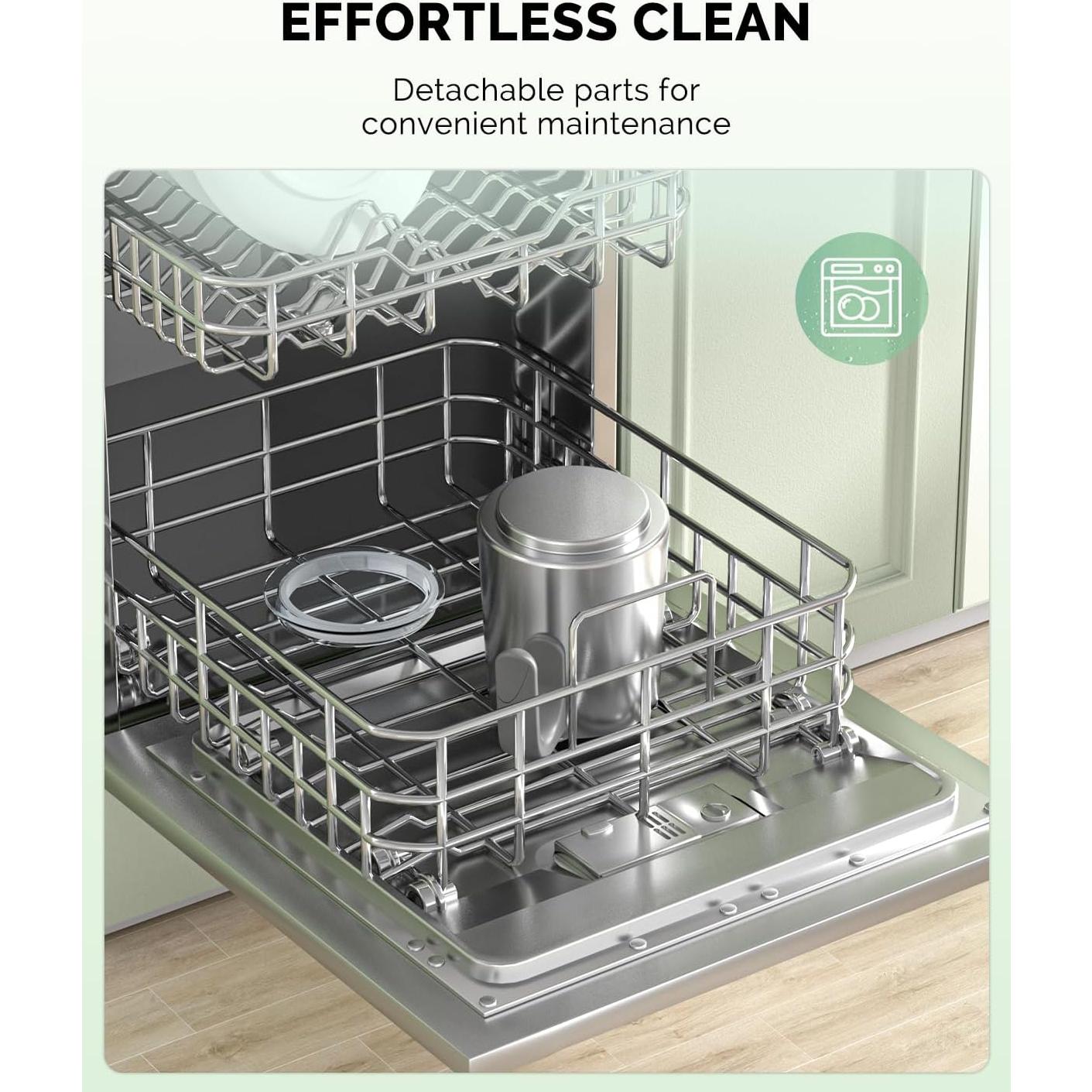 Espumador de Leche Eléctrico Maestri House 4-en-1 500ml 600W