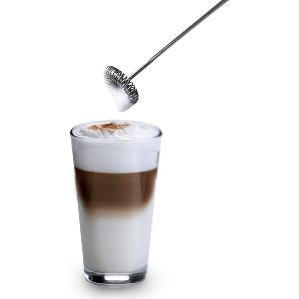 Espumador de Leche Bialetti, Acero Inoxidable, 30x20 cm