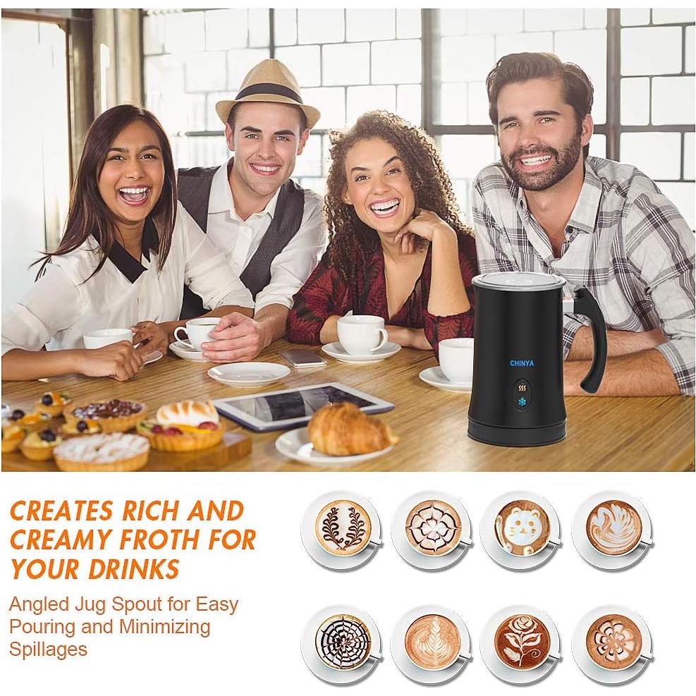 Espumador de Leche Automático CHINYA 300ml 500W Negro