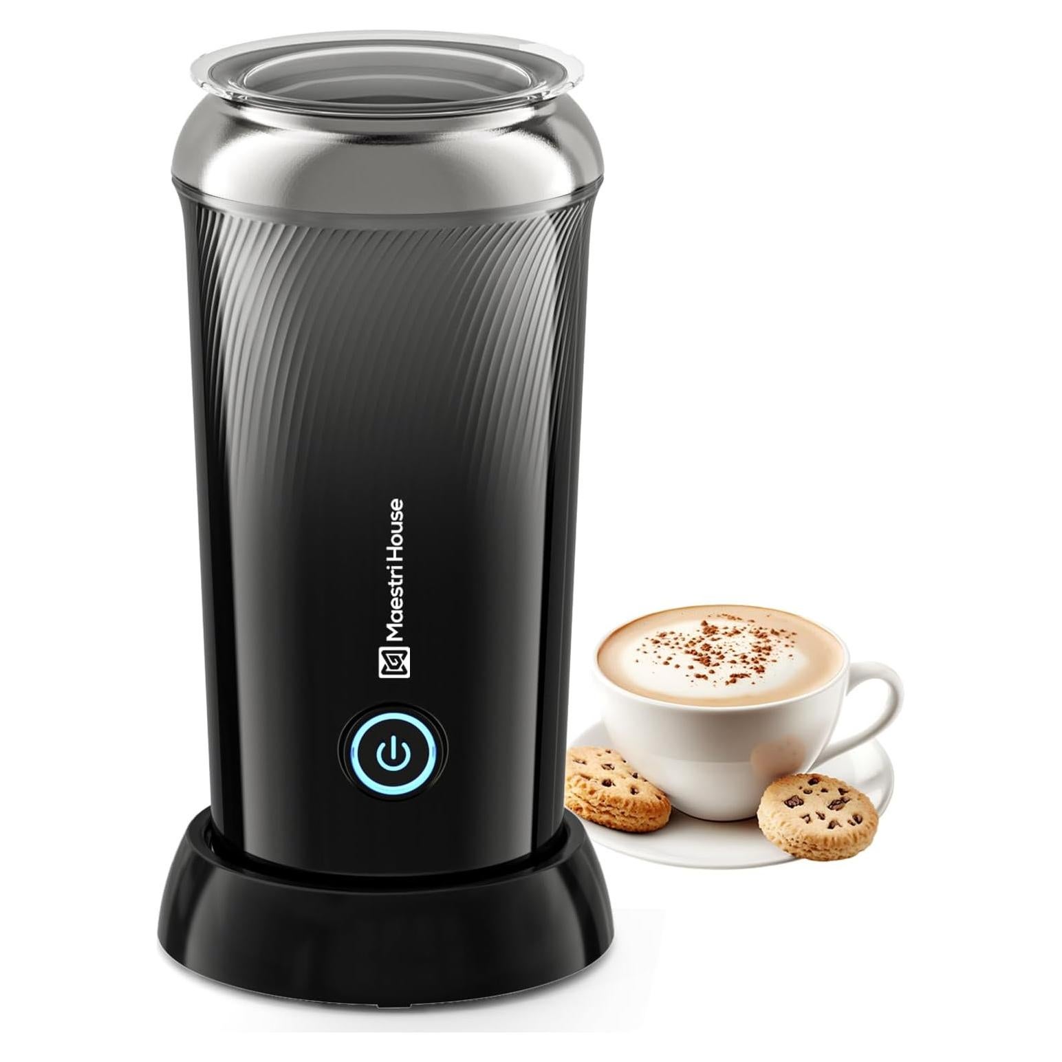 Espumador de Leche Maestri Casa 3-en-1 240ml Control Táctil