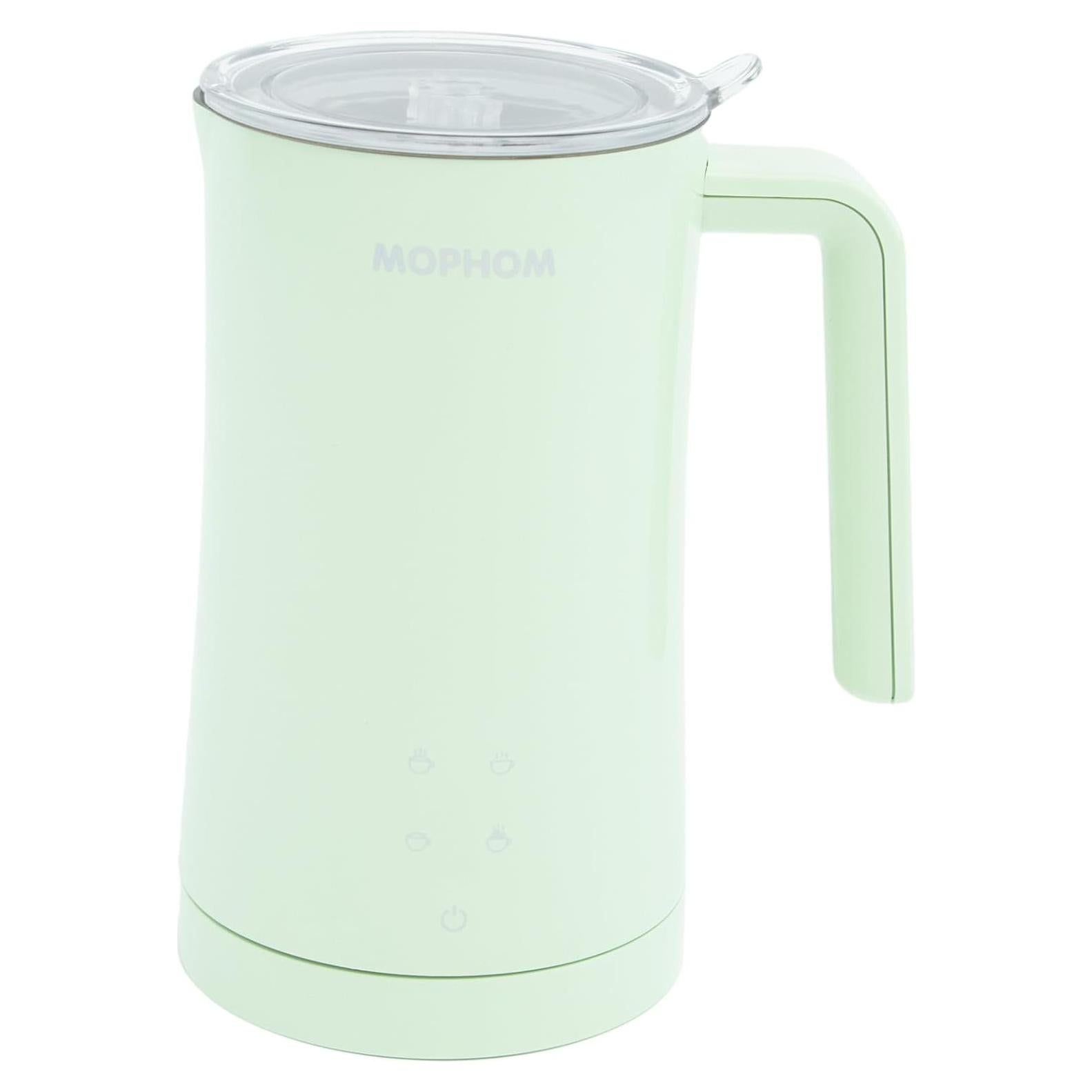 Espumador de Leche Eléctrico Mophom MMF02 350ml Verde 4 en 1