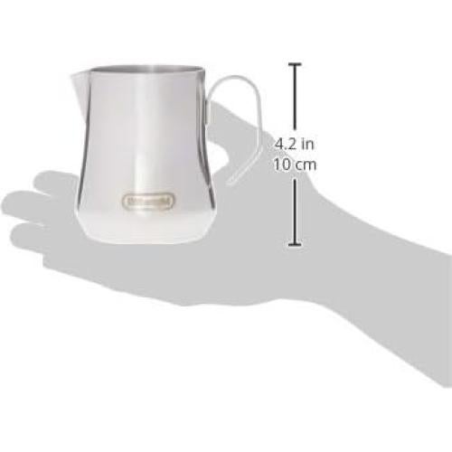 Jarra de Espuma de Leche De'Longhi DLSC060 350 ml Acero Inoxidable