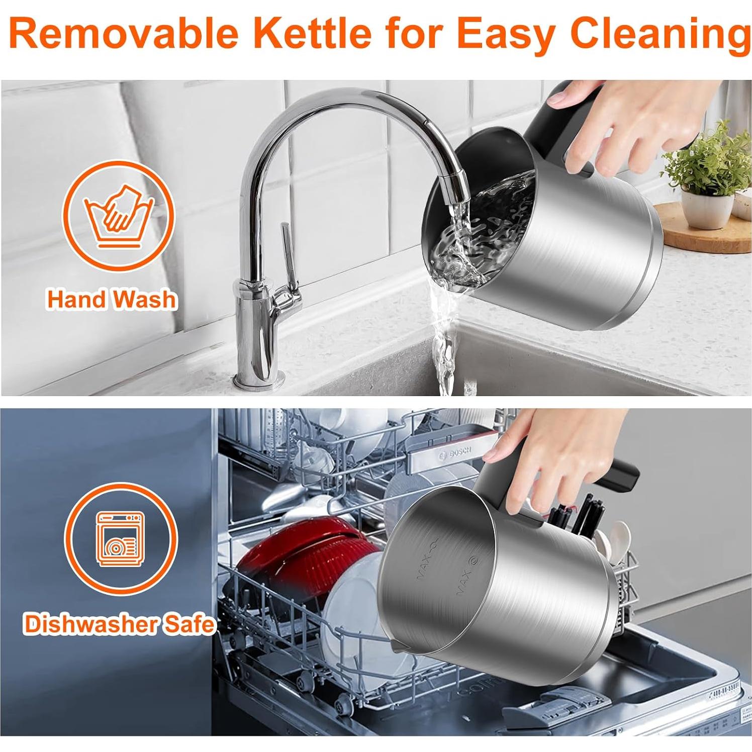 Espumador Eléctrico de Leche OWNKISS HS010-S 500ml 6-en-1