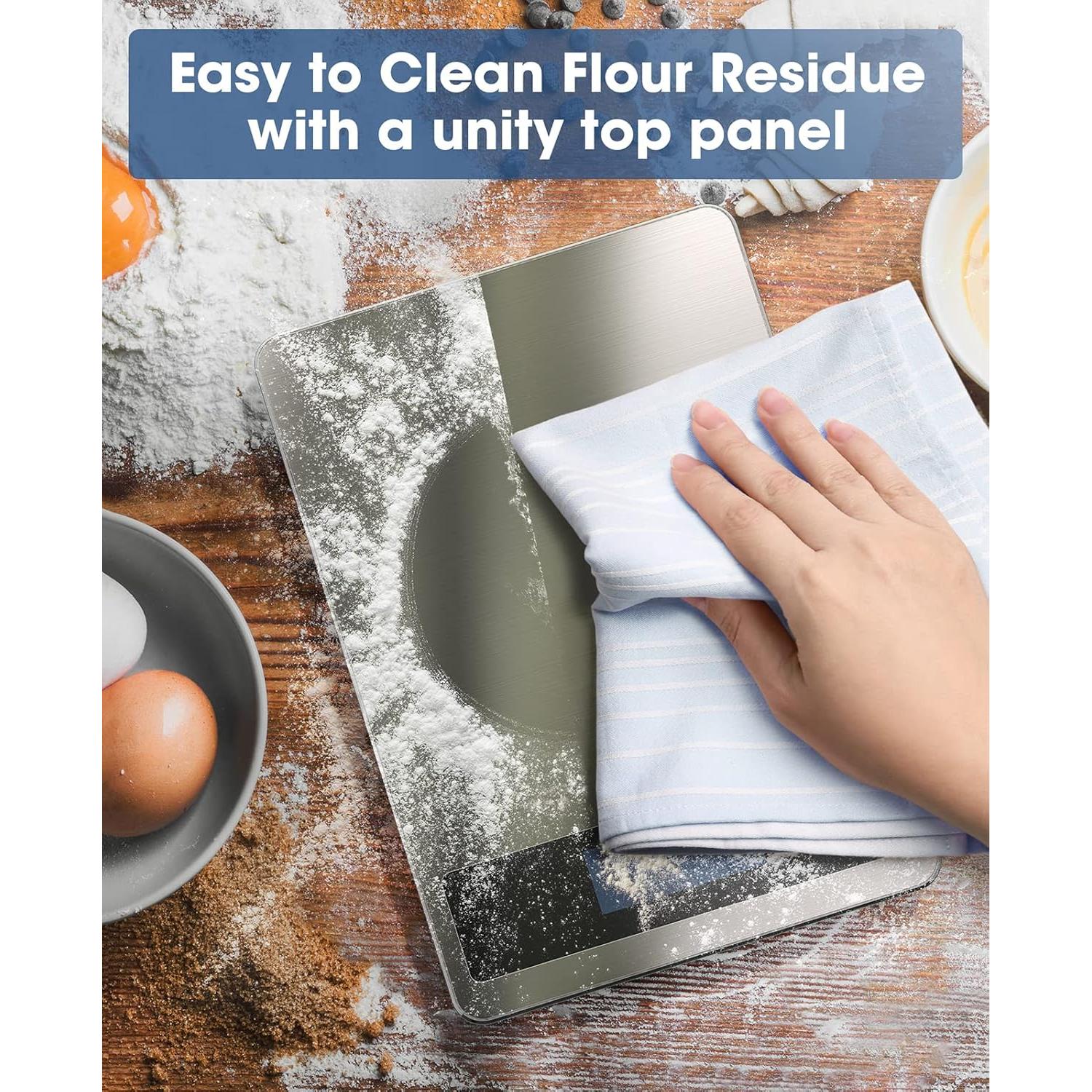 Báscula de Cocina Digital Nicewell 10kg Acero Inoxidable Plata