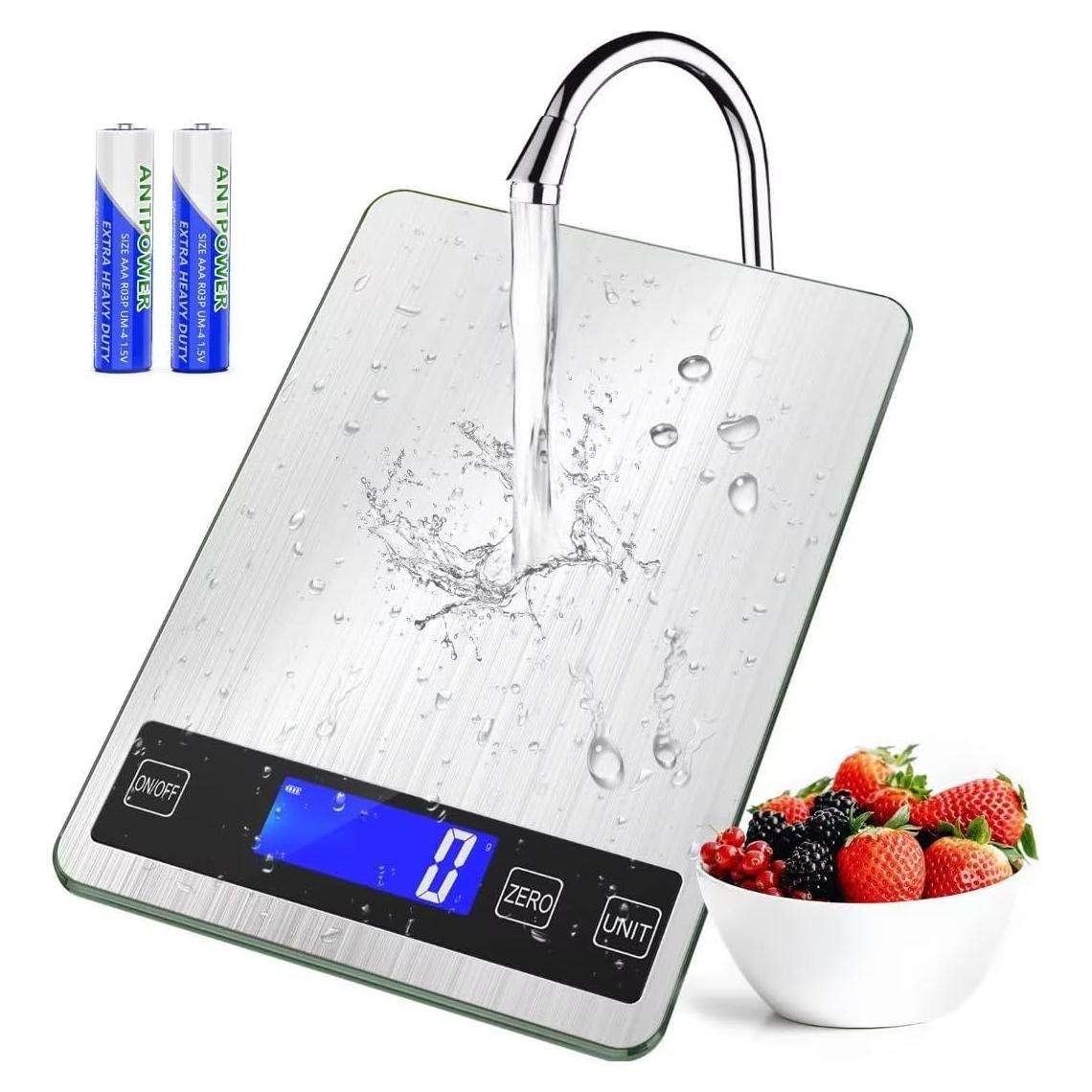 Balanza Digital de Cocina BALANZA KTCL 10kg Acero Inoxidable