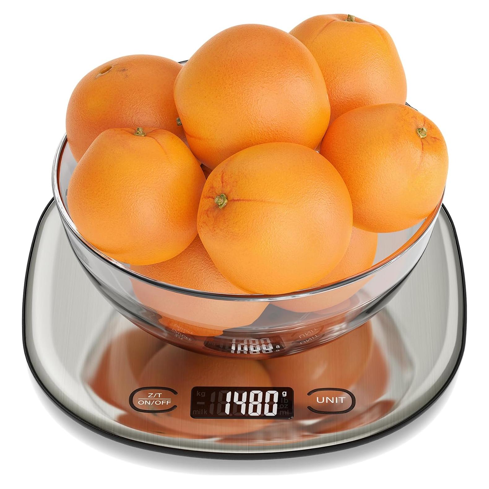 Báscula de Cocina Digital Ultrean 15kg Recargable LCD