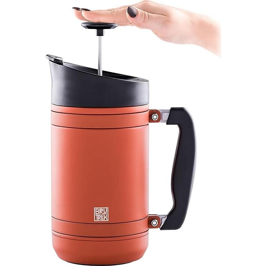 Prensa de Café BruTrek BaseCamp 0.95 L Acero Inoxidable