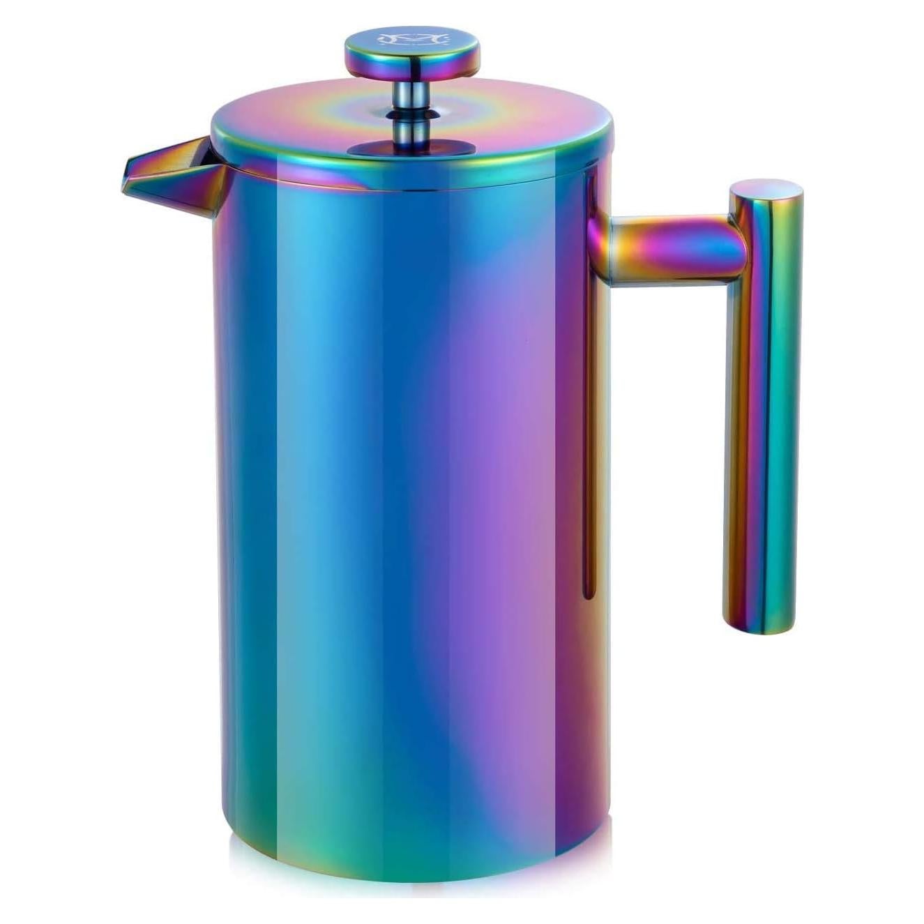 Cafetera Prensa Francesa Magicafé 34oz Acero Inoxidable Doble Pared