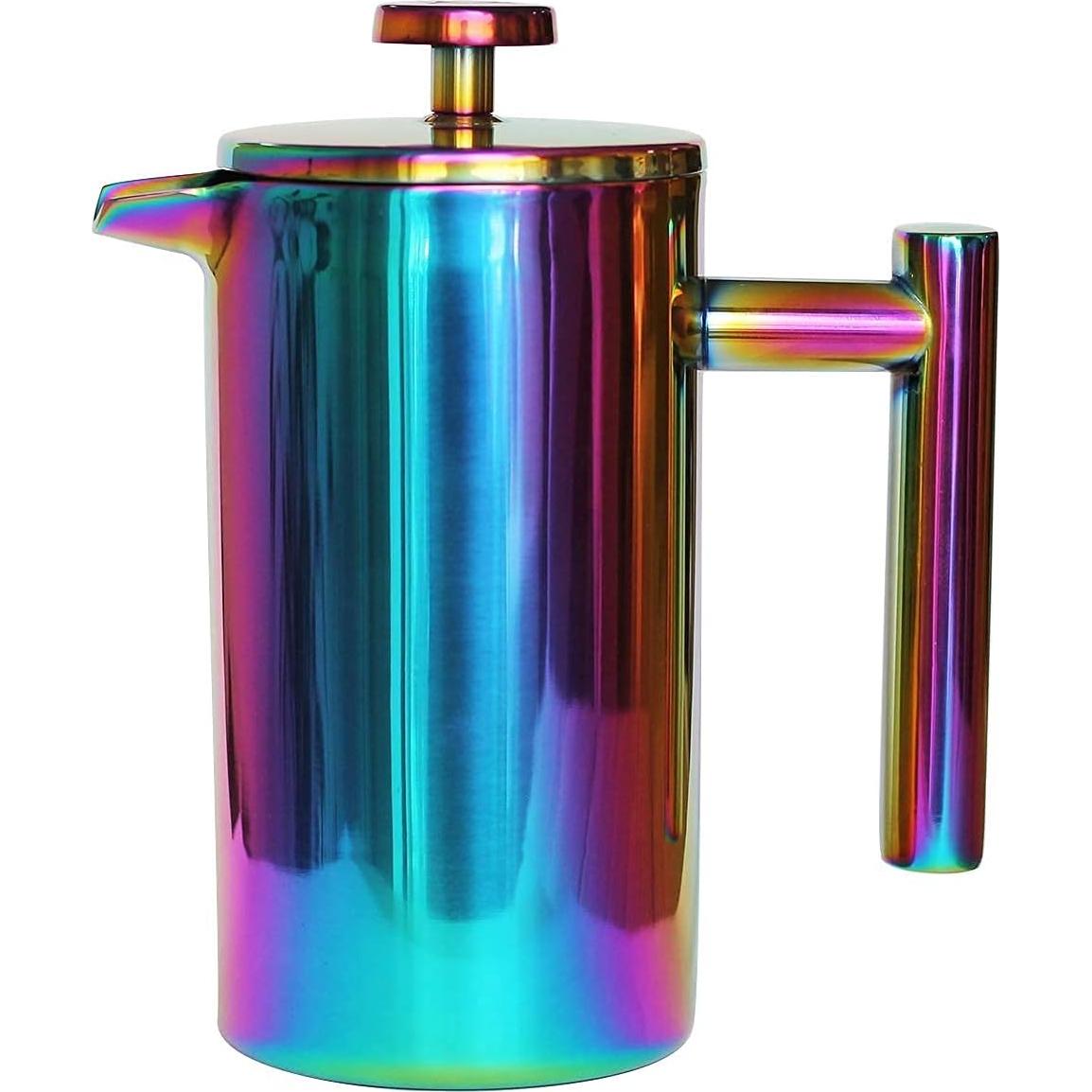 Cafetera Prensa Francesa Magicafé 34oz Acero Inoxidable Doble Pared