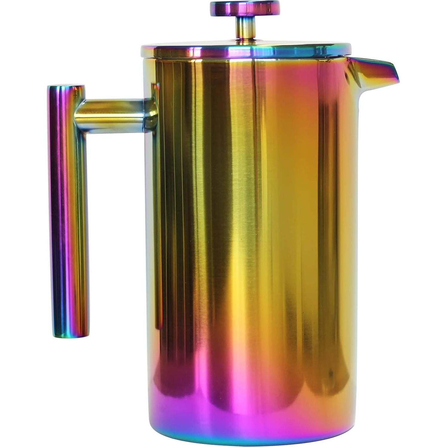 Cafetera Prensa Francesa Magicafé 34oz Acero Inoxidable Doble Pared