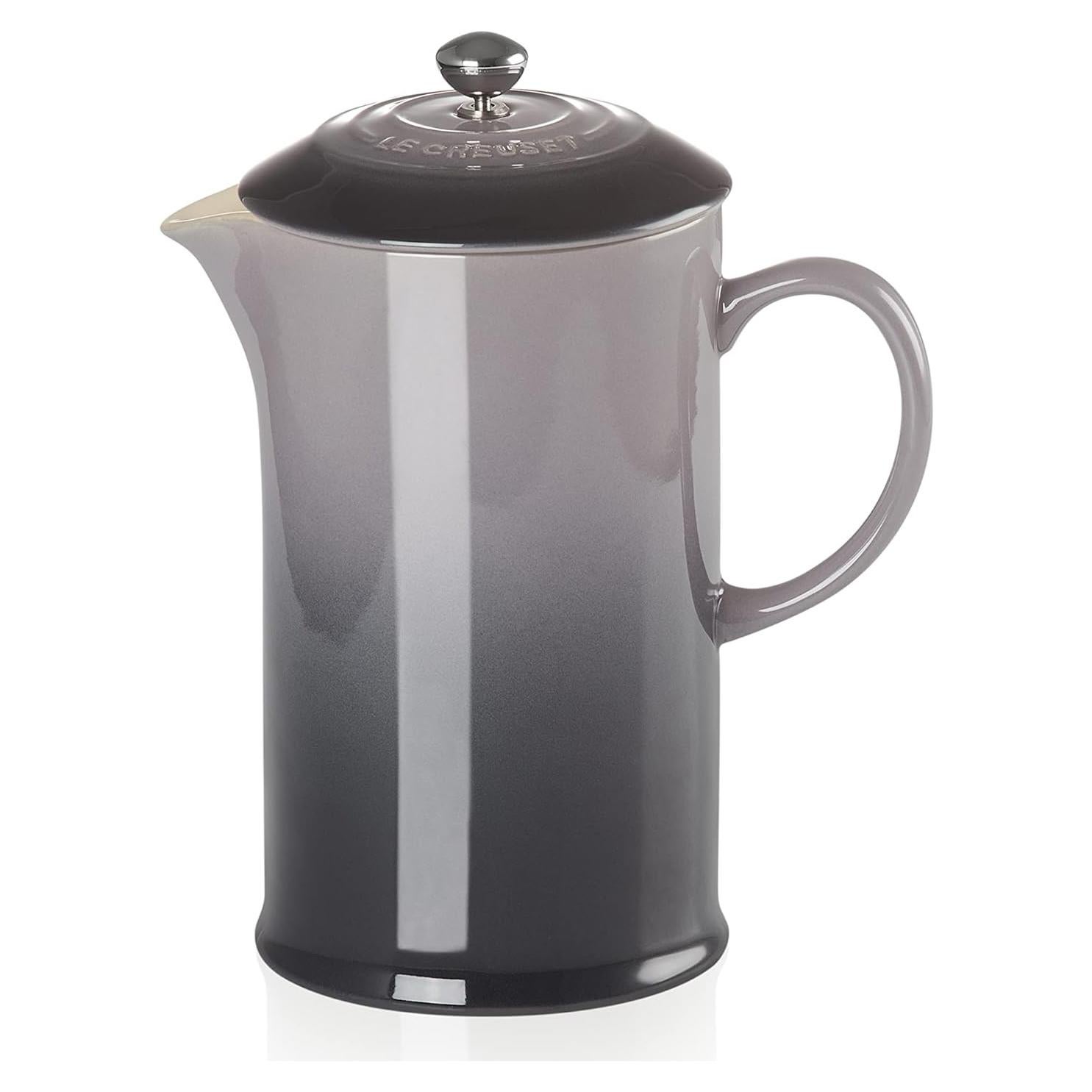 Cafetera Prensa Francesa Le Creuset 1L Cerámica Pizarra