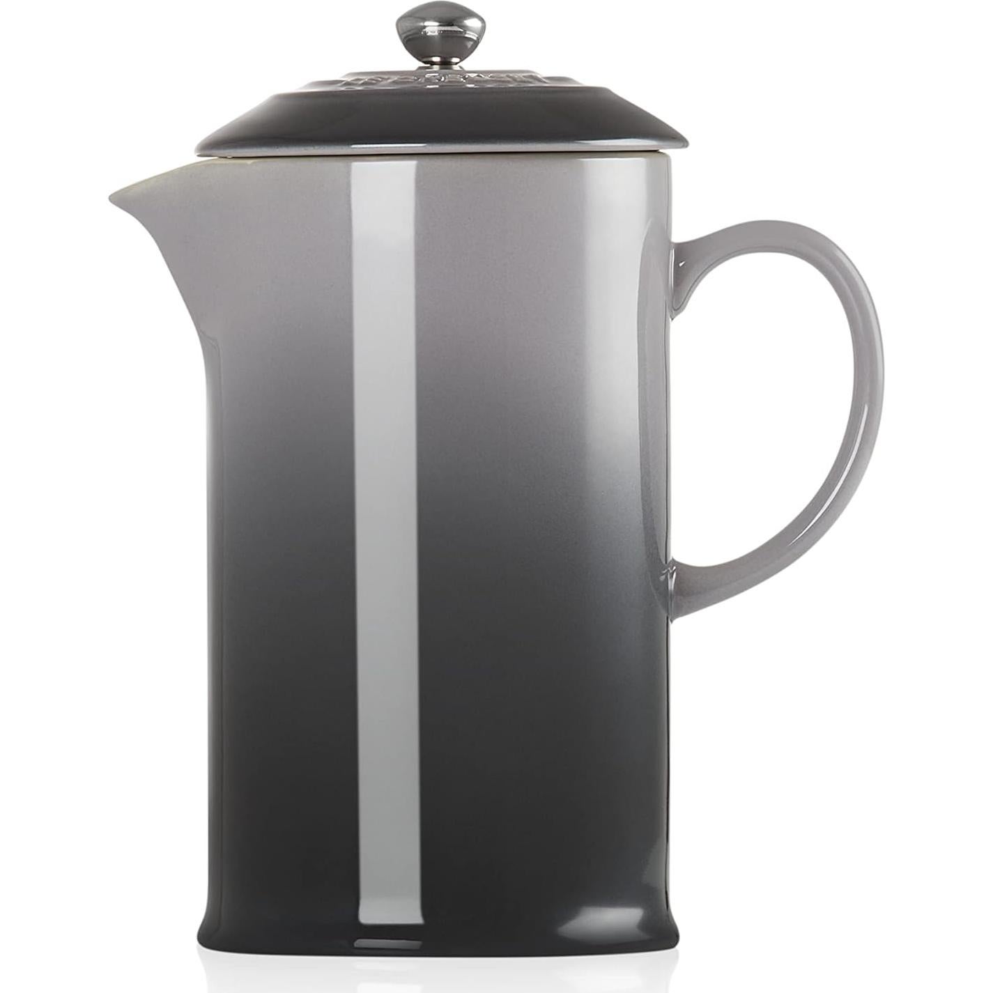 Cafetera Prensa Francesa Le Creuset 1L Cerámica Pizarra