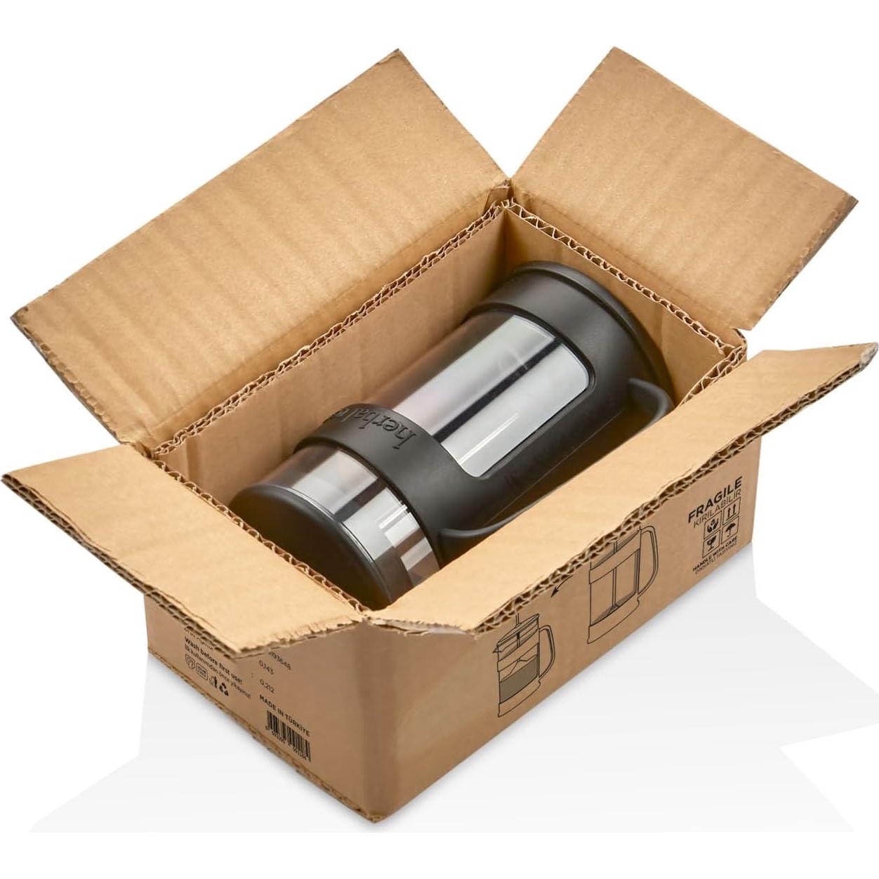 Cafetera Prensa Francesa CEV Home Essentials 400ml BPA Libre