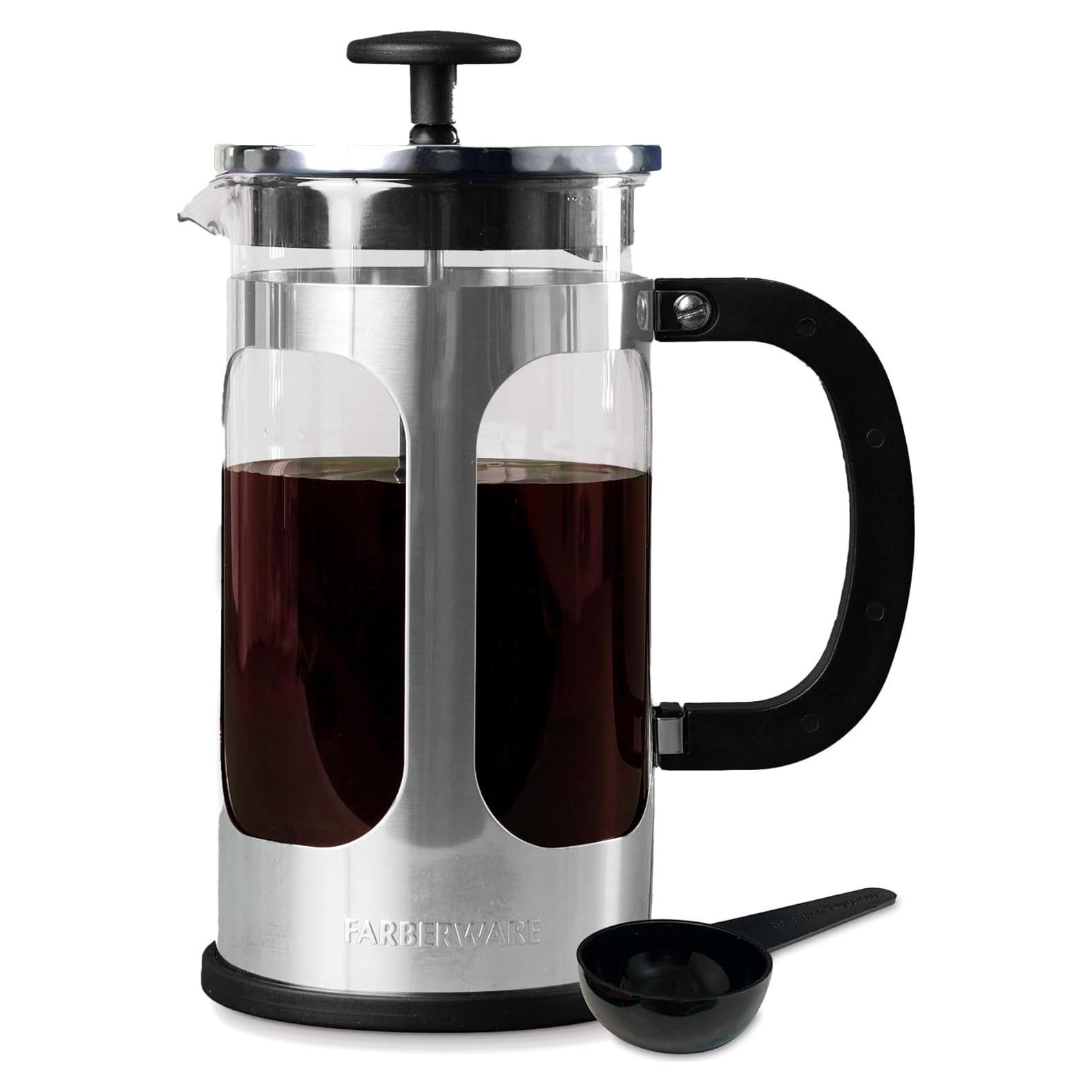 Cafetera Prensa Francesa Farberware Acero Inoxidable 8 Tazas