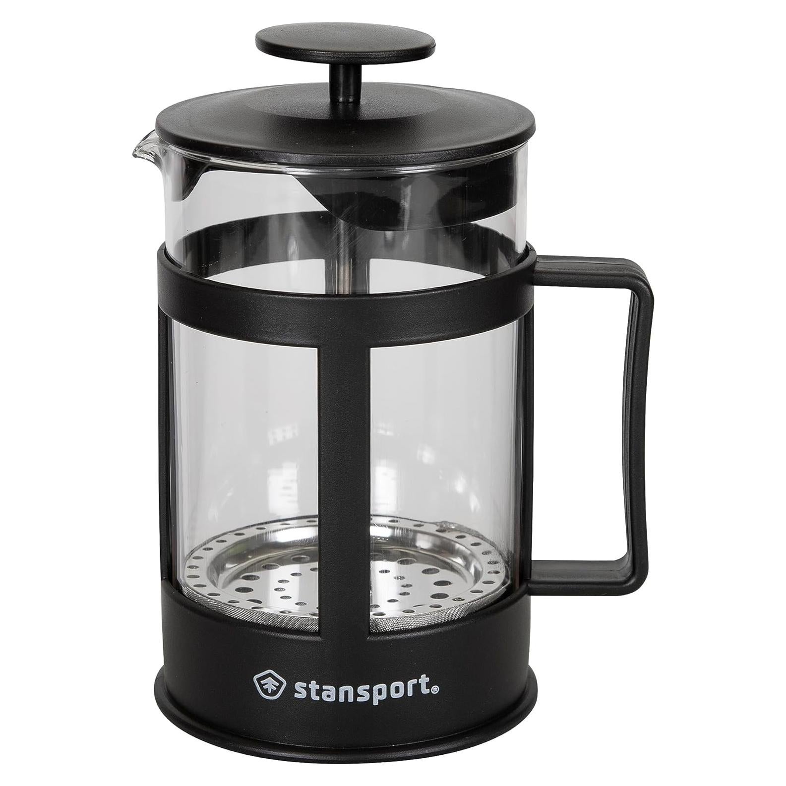 Prensa Francesa de Café Stansport 278 - 800 ML, Negro