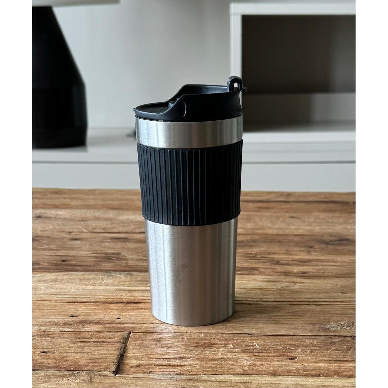 Cafetera Prensa Francesa Portátil Genérico 473ml Acero Inoxidable