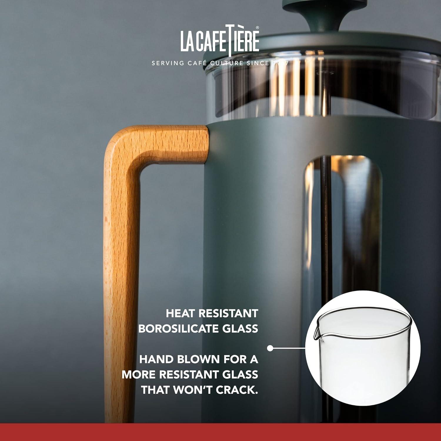 Cafetera Prensa Francesa La Cafetiere Pisa 3 Tazas Verde