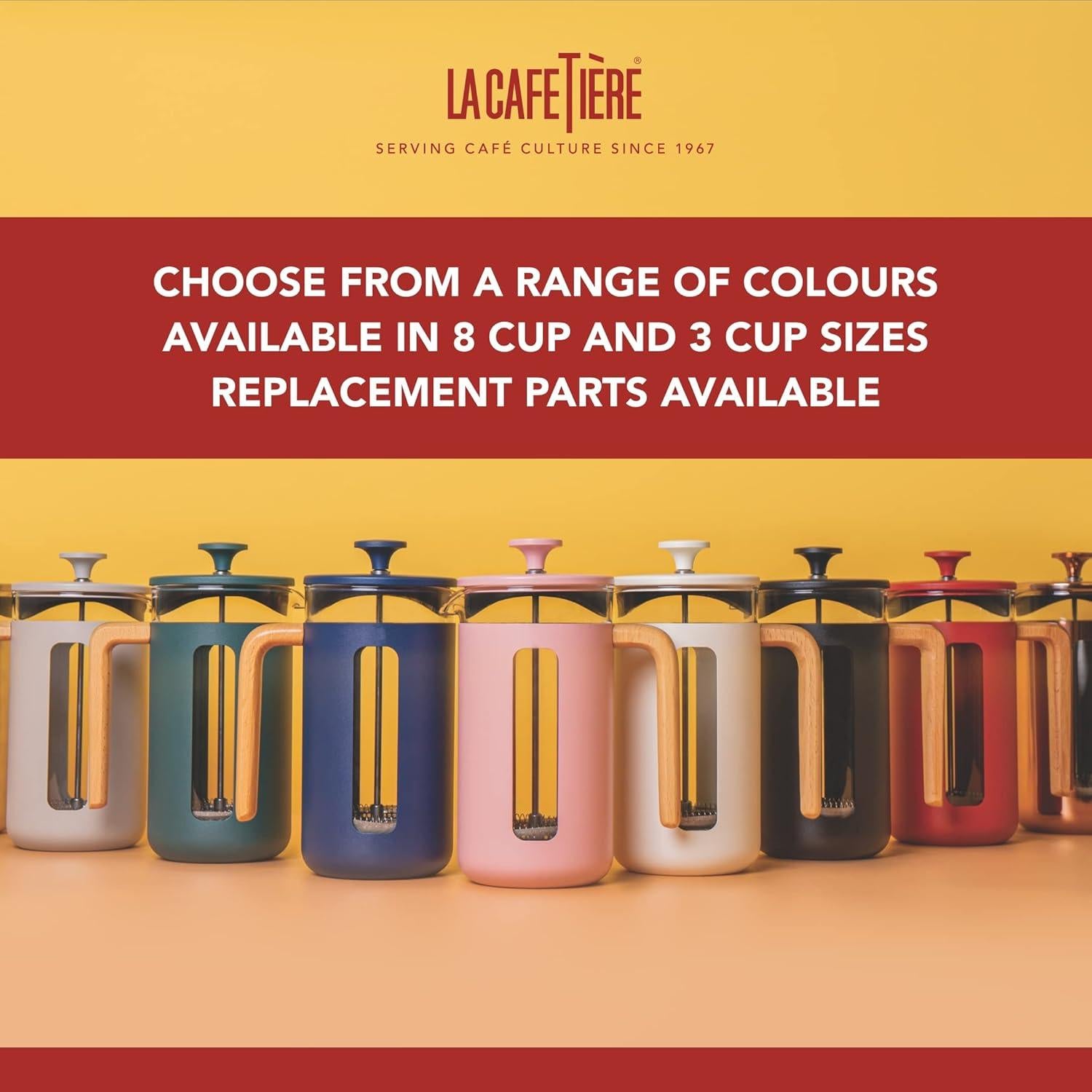 Cafetera Prensa Francesa La Cafetiere Pisa 3 Tazas Verde