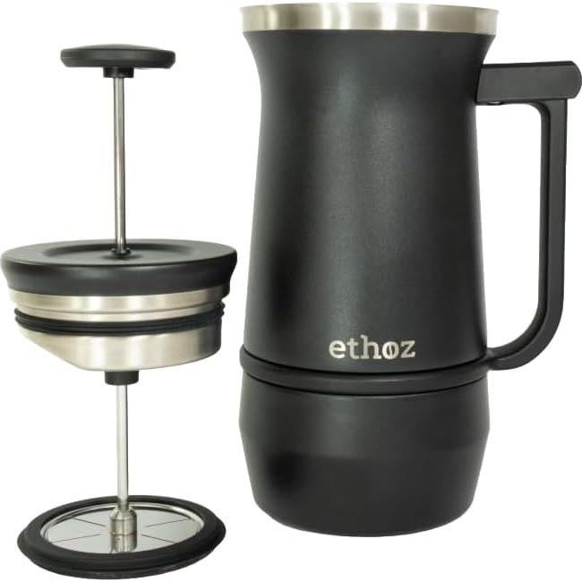 Prensa Francesa Ethoz UPTWN 24 | 0.91 kg Acero Inoxidable