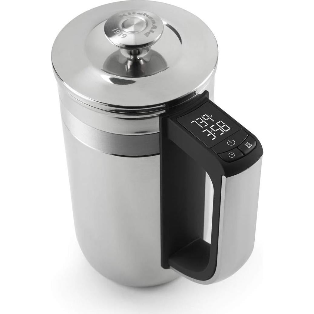 Cafetera Prensa Francesa KitchenAid KCM0512SS Acero Inoxidable