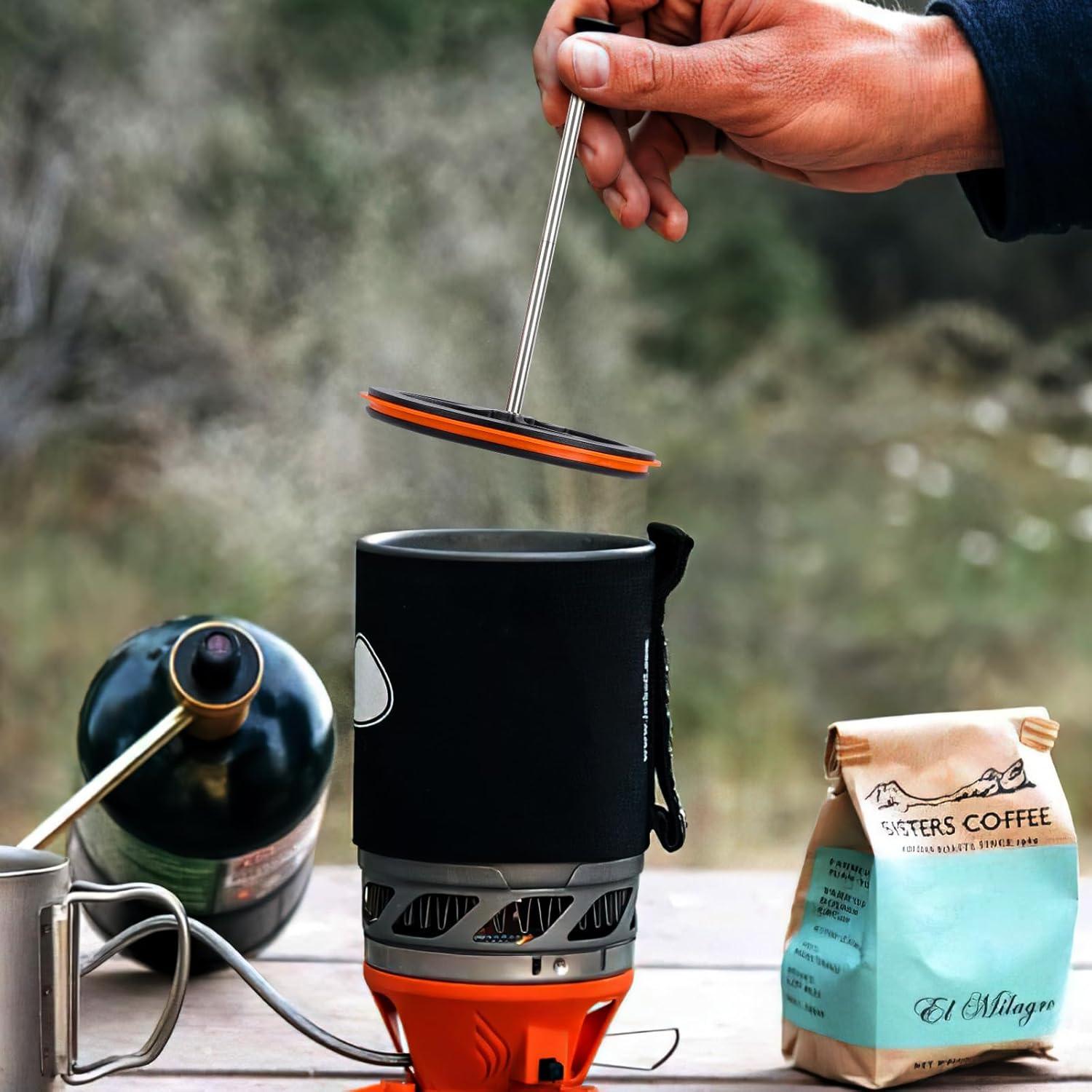 Cafetera Prensa Francesa Silicona 2 Paquetes Compacta 209g