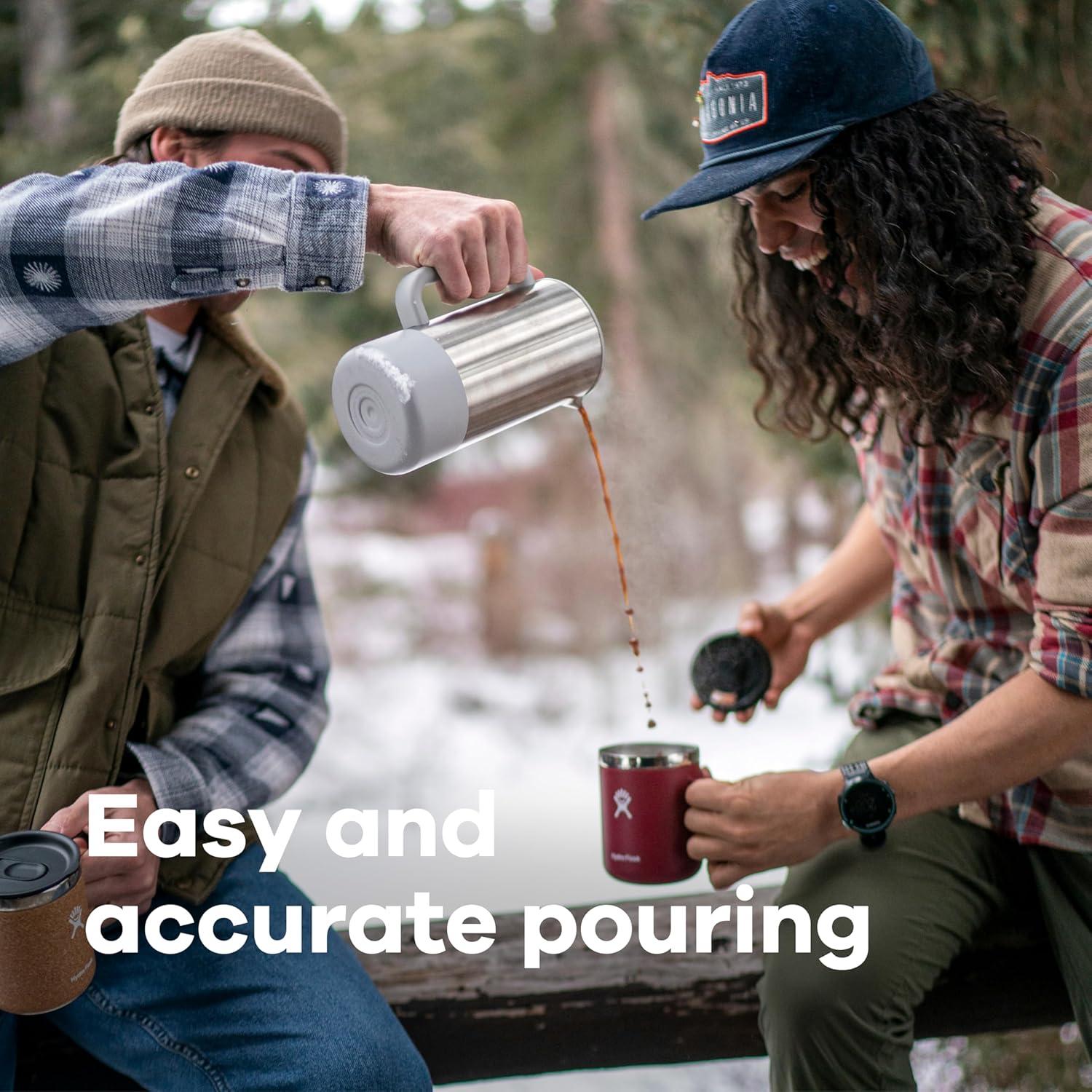 Prensa Francesa Hydro Flask 0.95L Agave - Acero Inoxidable