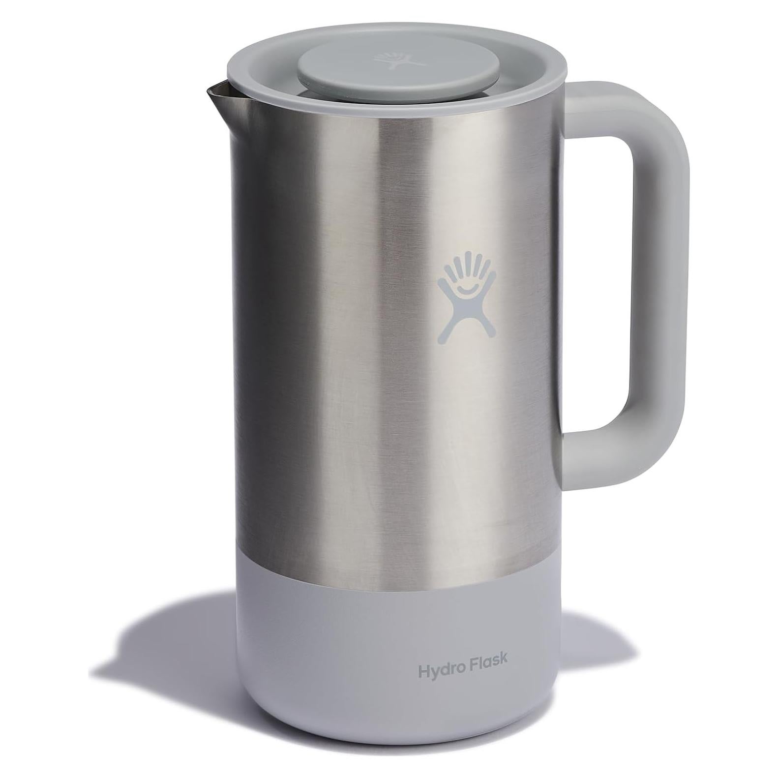 Prensa Francesa Aislada Hydro Flask 0.95L Gris Abedul
